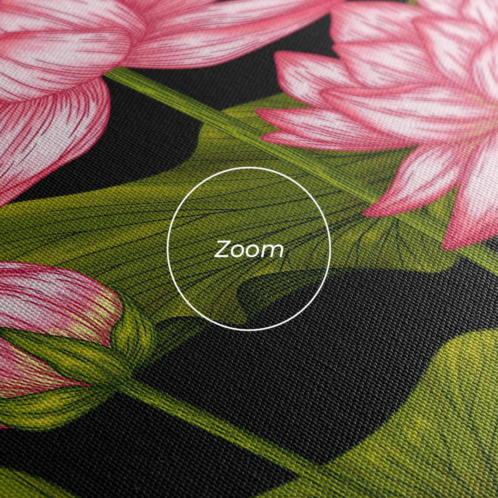 Tablou Canvas Feng Shui Flower mockup 3