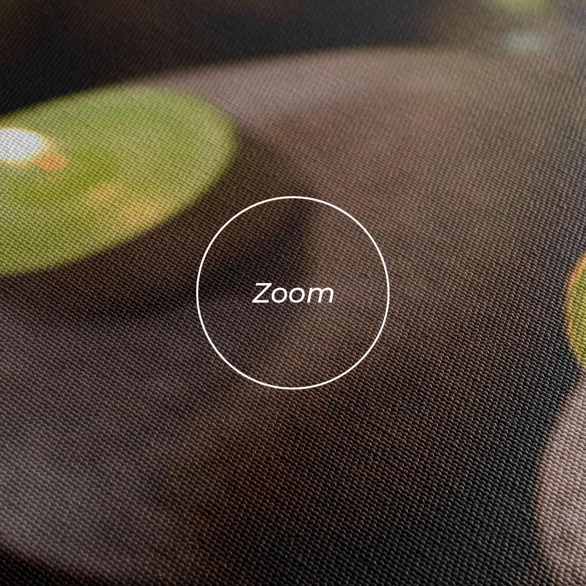 Tablou Canvas Green Candles Spa mockup 3