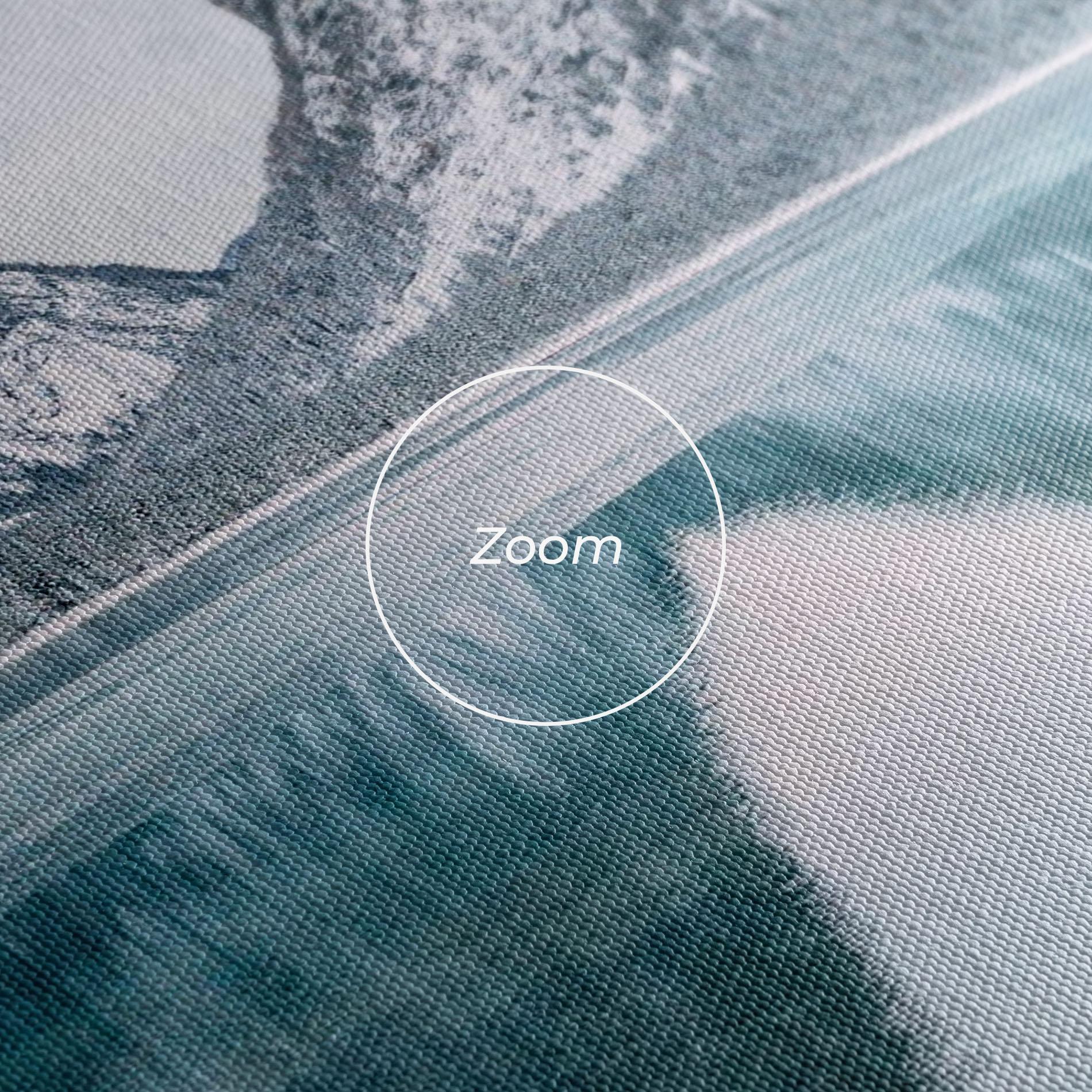 Tablou Canvas Lake Reflection Mountain mockup 3