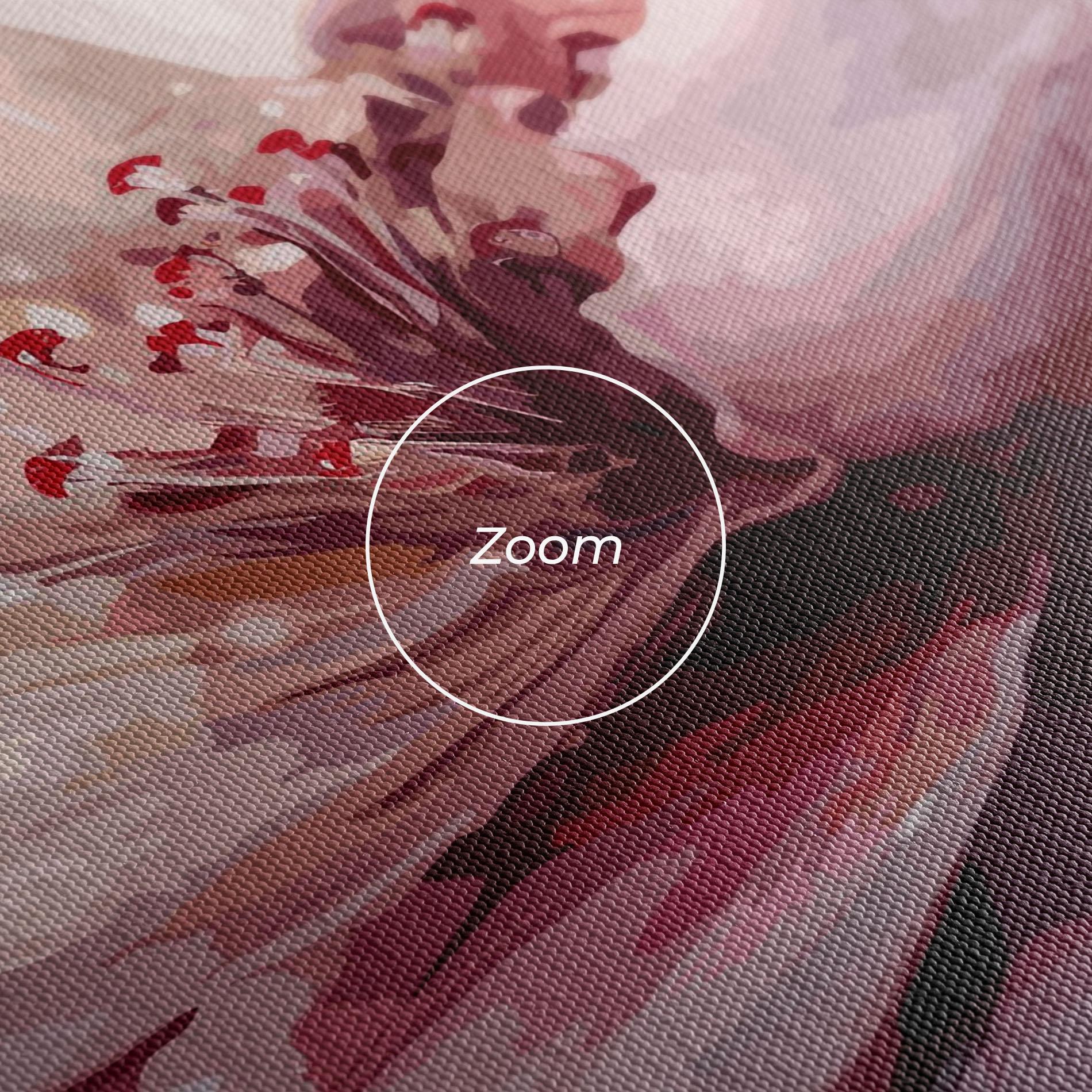 Tablou Canvas Meditation Flower mockup 3