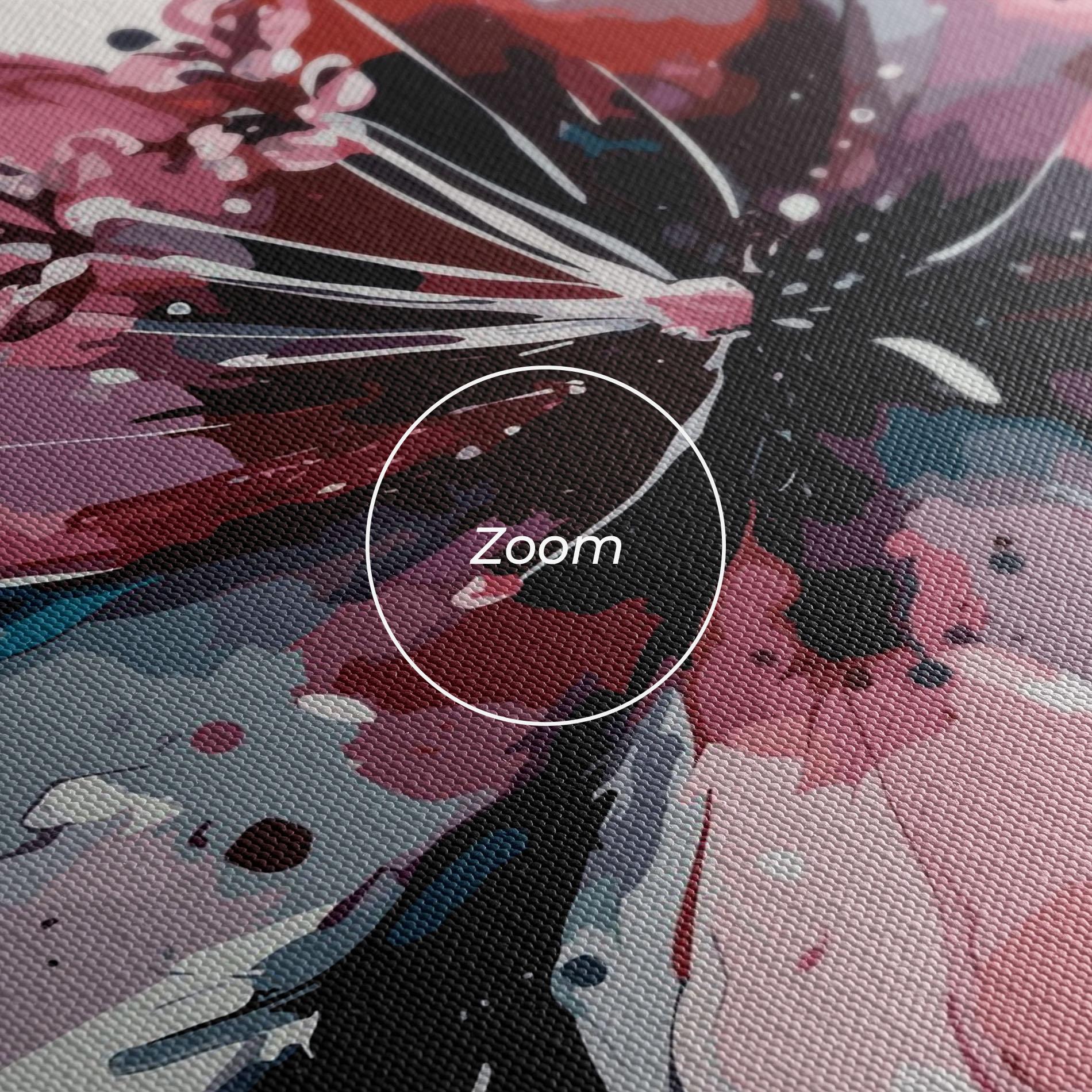 Tablou Canvas Pink Blue Nature mockup 3