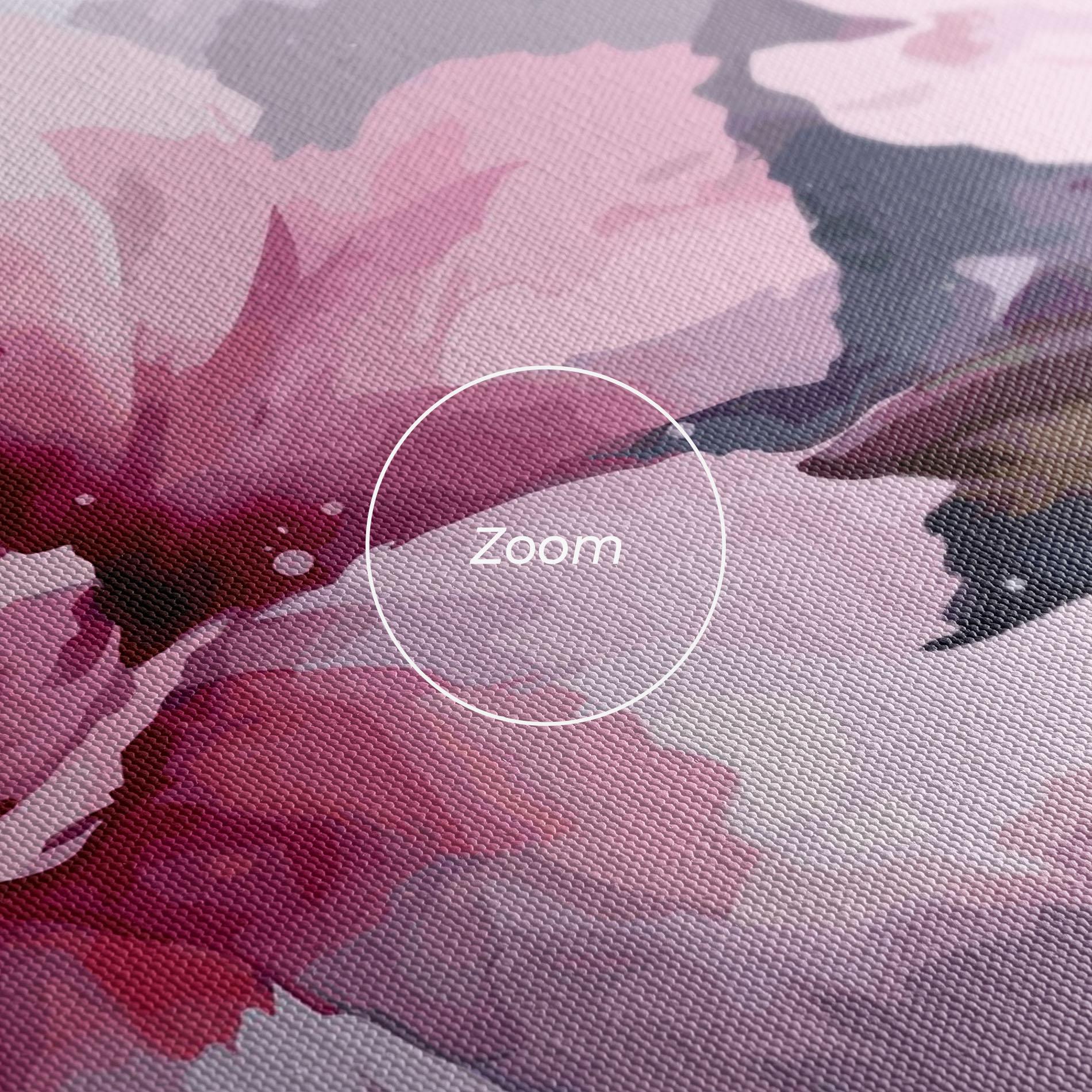 Tablou Canvas Pink Nature Flower mockup 3