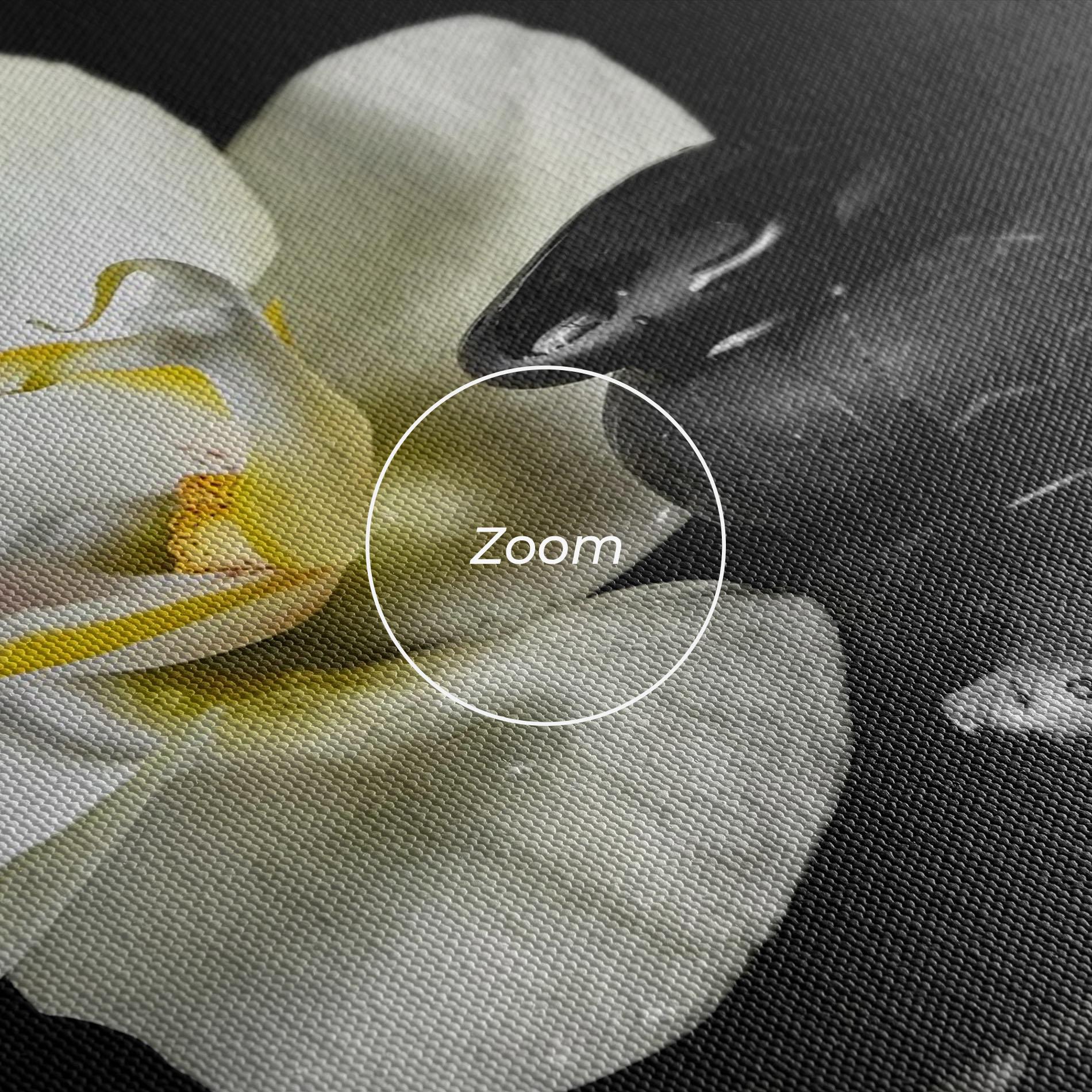 Tablou Canvas White Spa Flower mockup 3