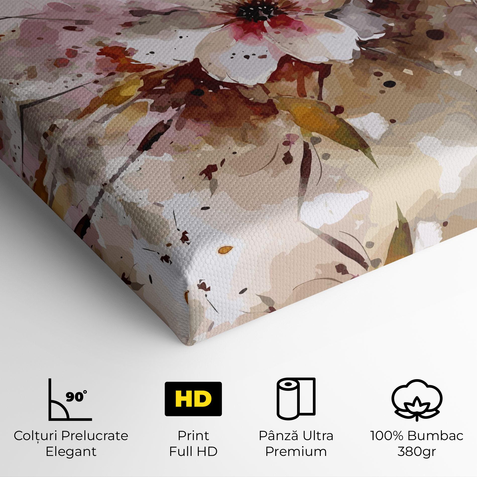 Tablou Canvas Beautiful Cherry Flower mockup 4