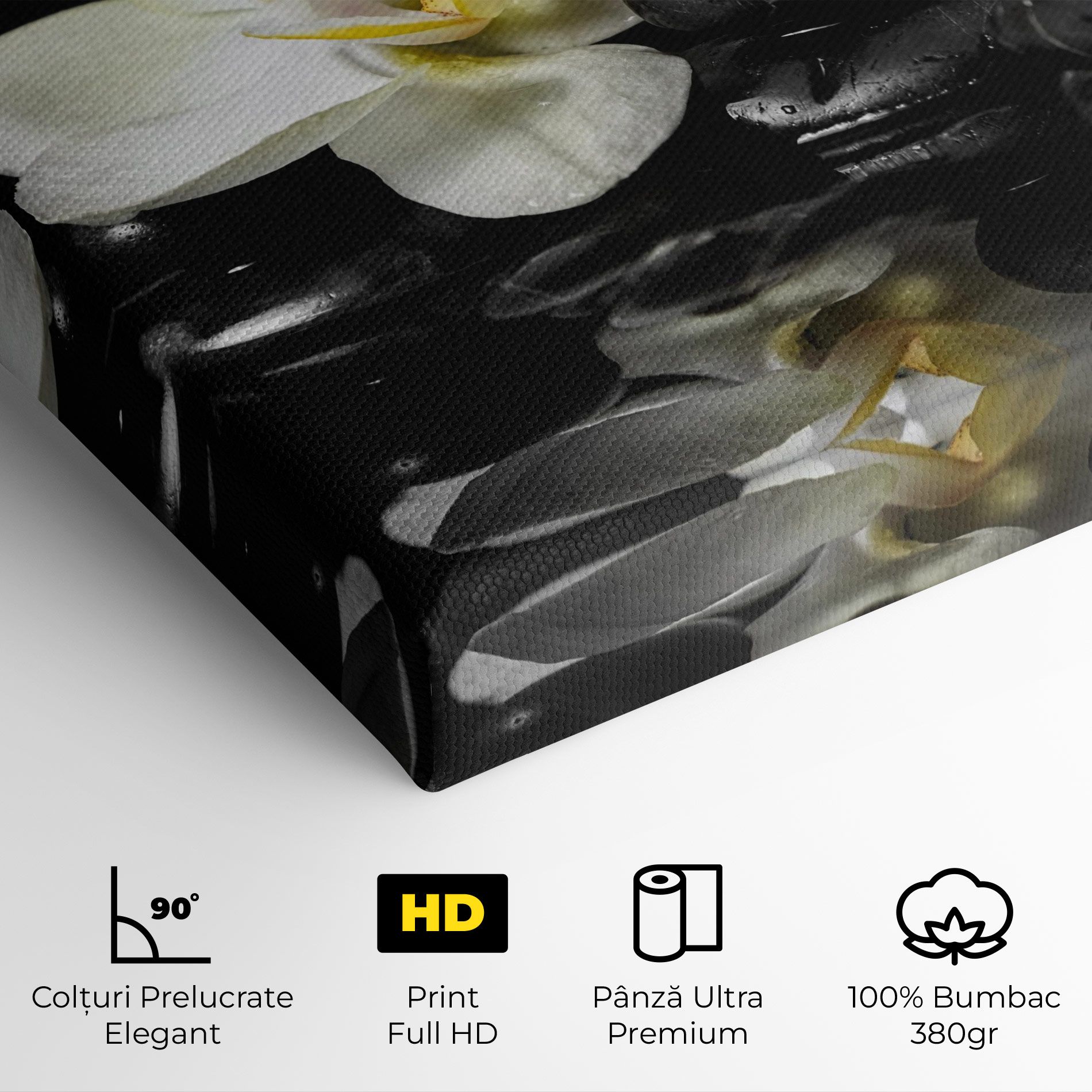 White Spa Flower mockup 4