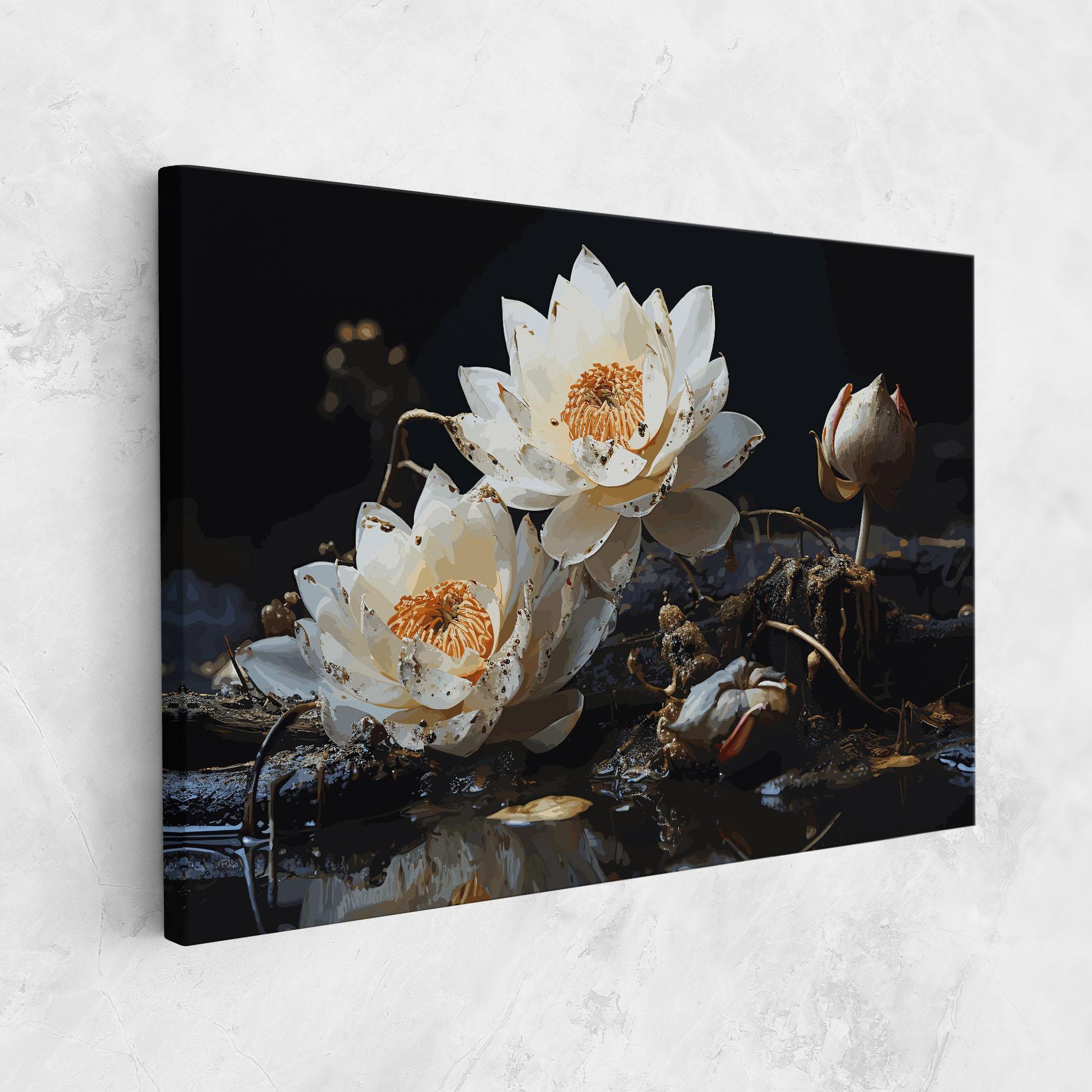 Tablou Canvas Beautiful White Nature mockup 1
