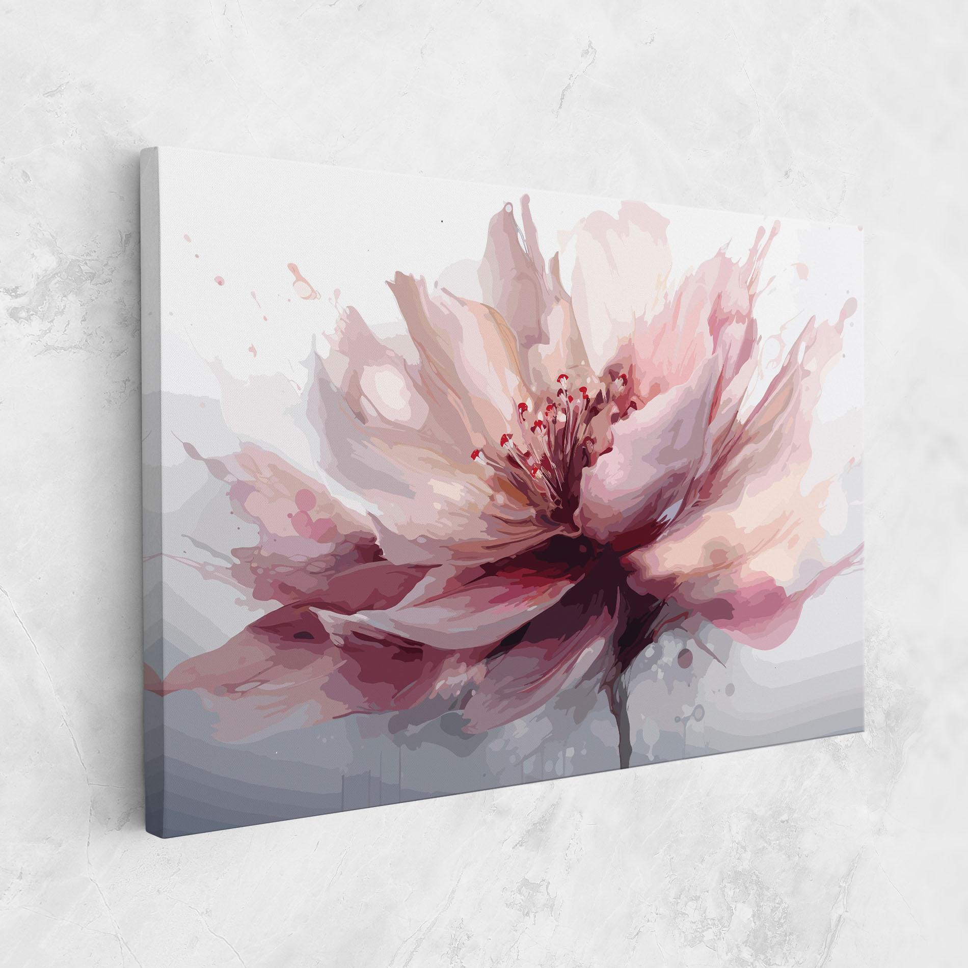Tablou Canvas Meditation Flower mockup 1