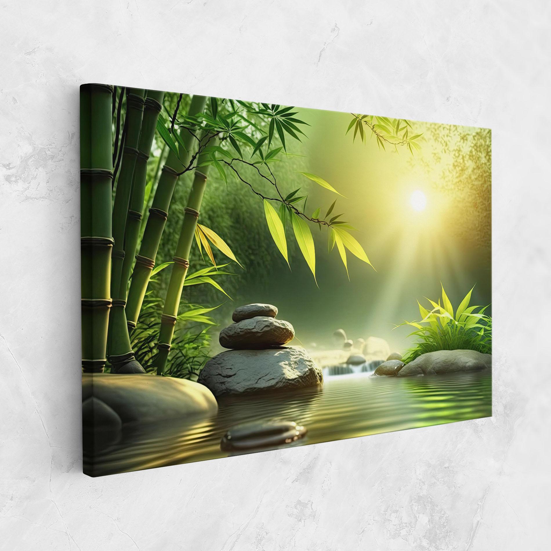 Tablou Canvas Relaxing Spa Nature mockup 1