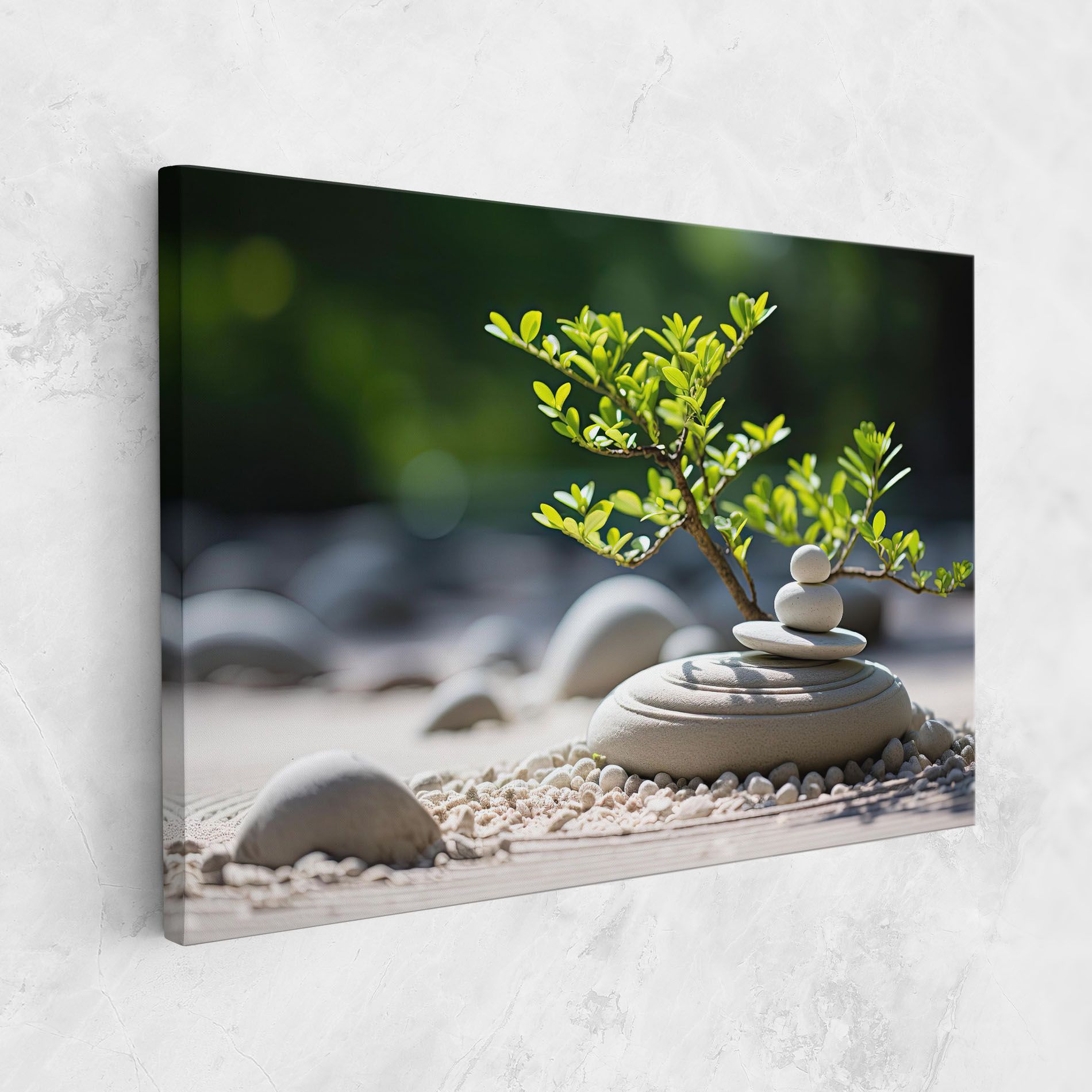 White Pebbles Plants mockup 1