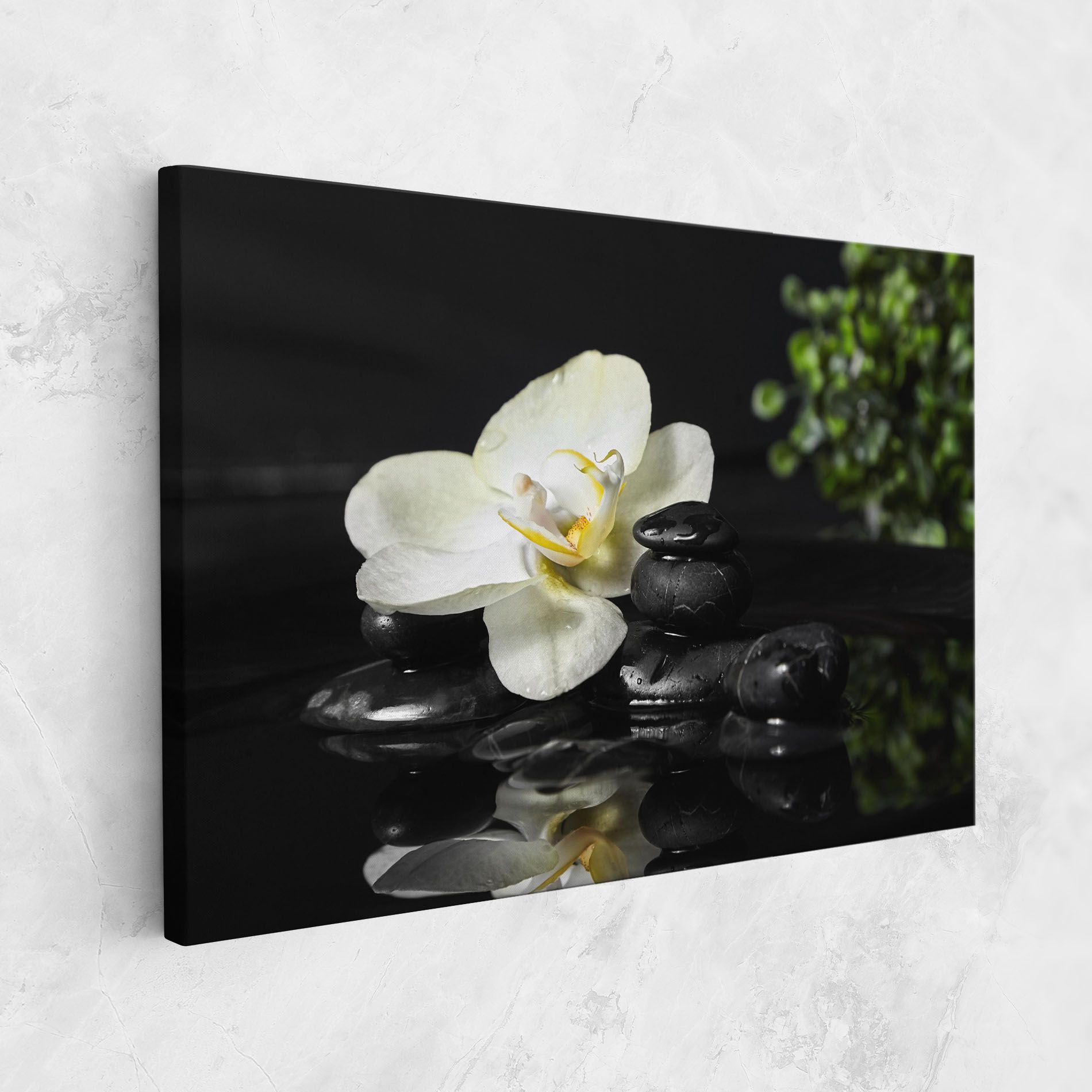 White Spa Flower mockup 1