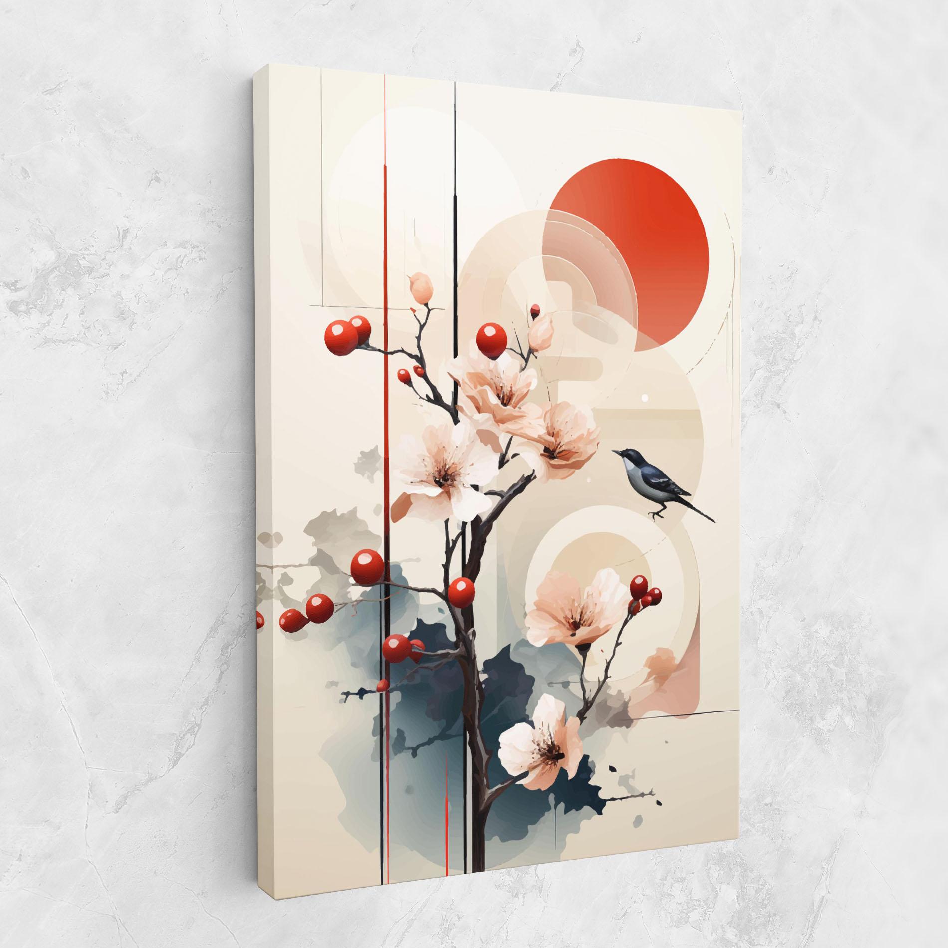 Tablou Canvas Cream Nature mockup 1