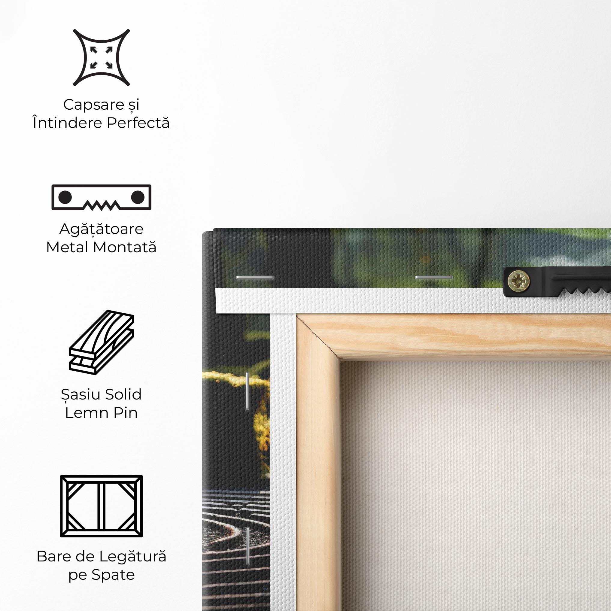 Tablou Canvas Beautiful Zen Garden mockup 5
