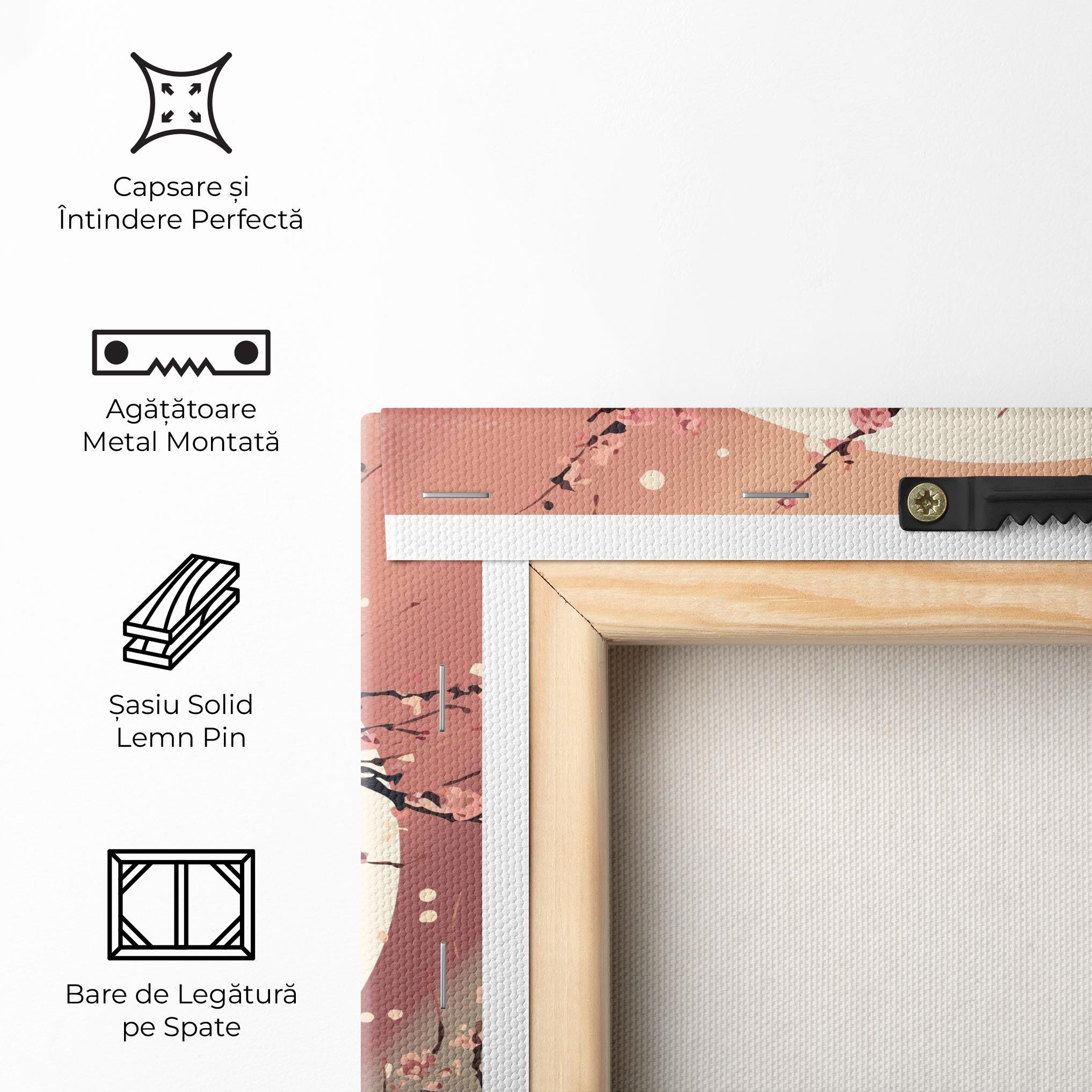 Tablou Canvas Blossom Full Moon mockup 5