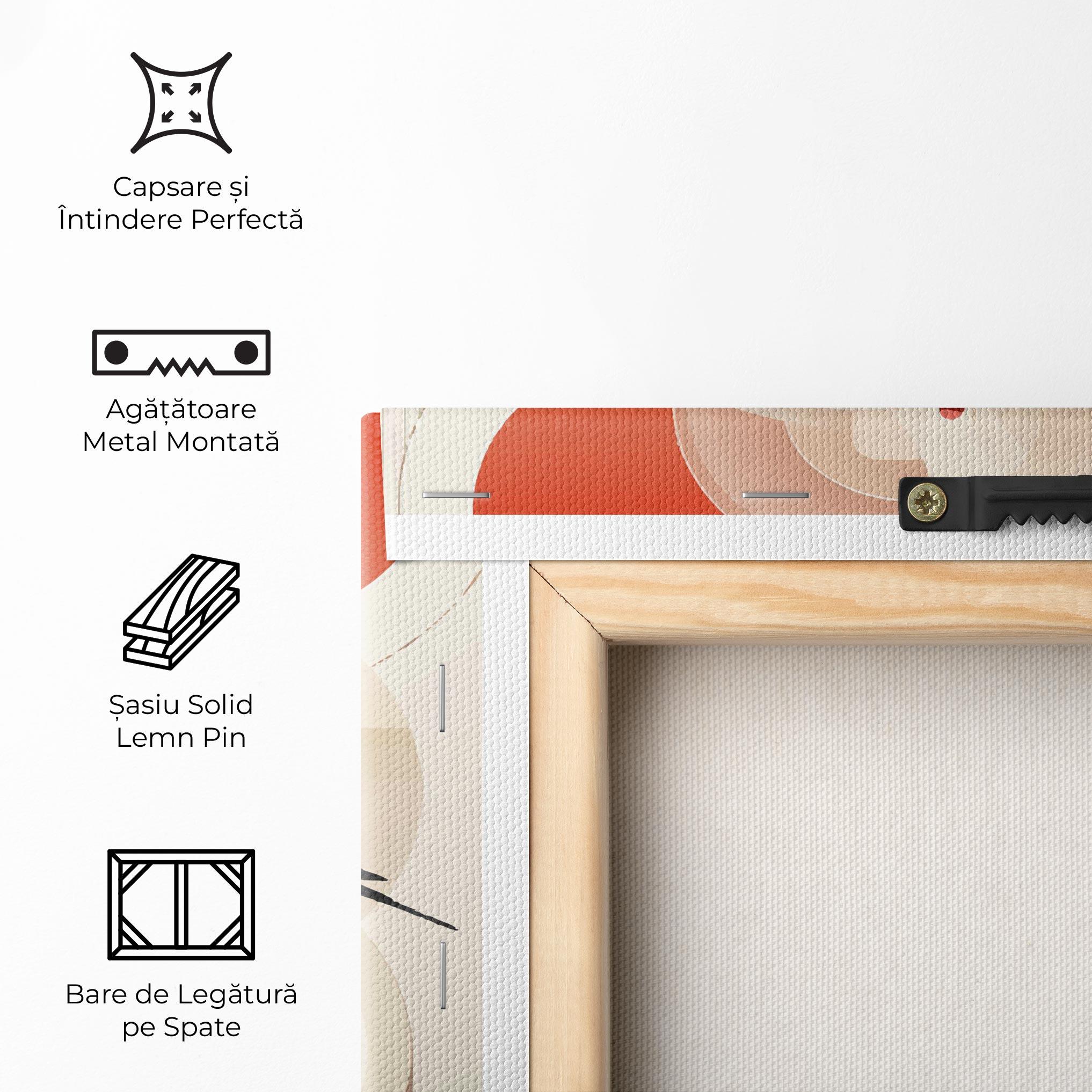 Tablou Canvas Cream Nature mockup 5