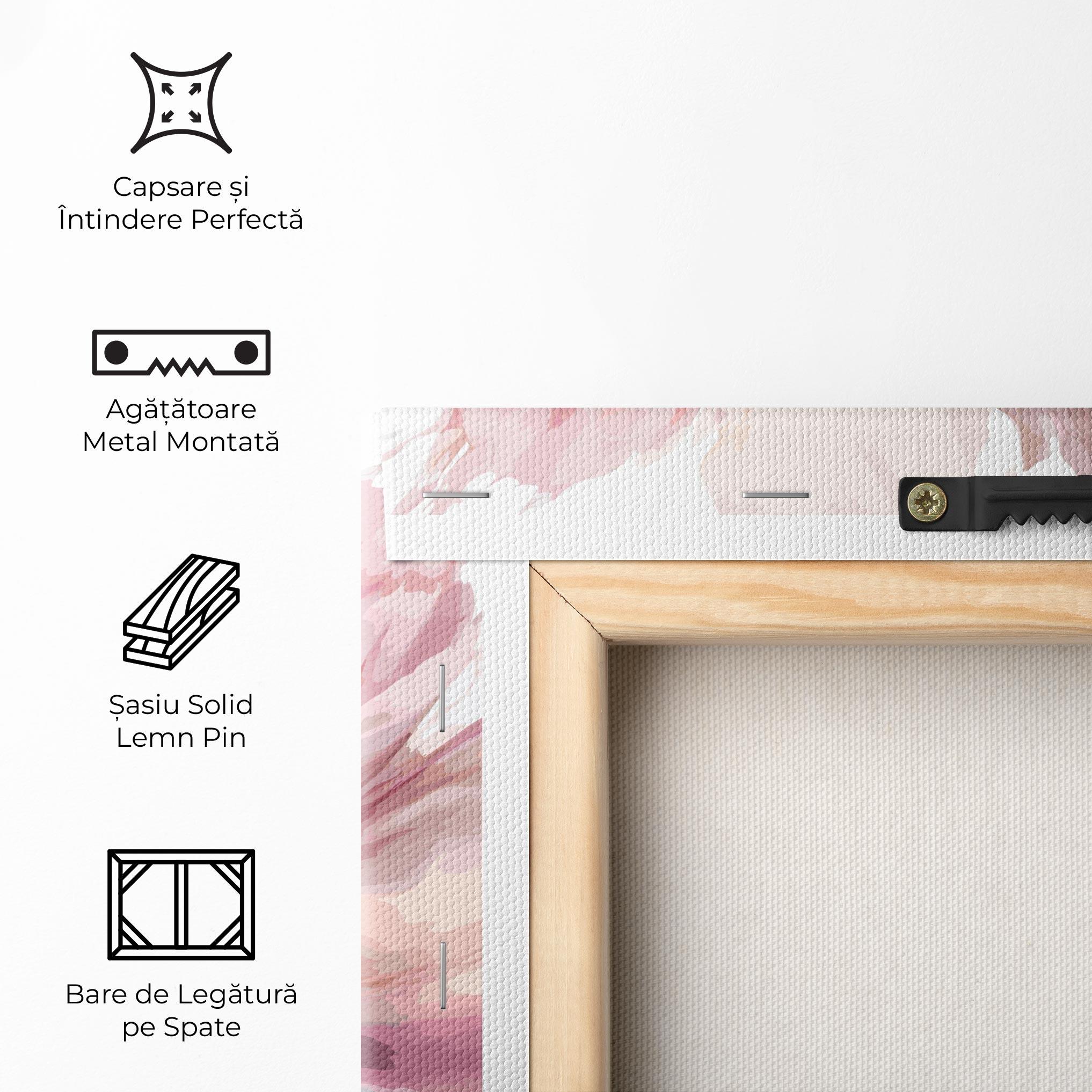 Tablou Canvas Meditation Flower mockup 5