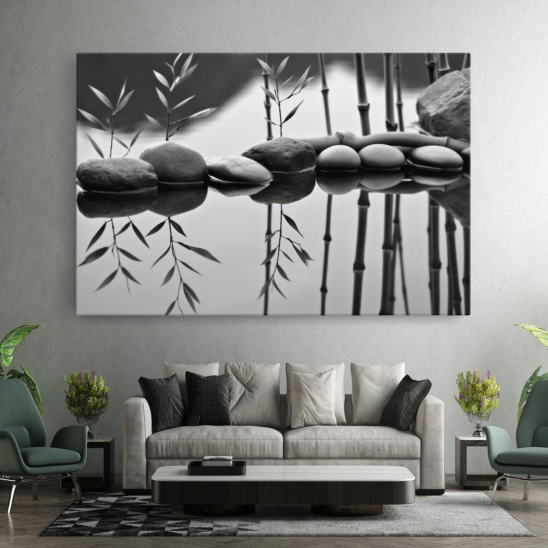 Tablou Canvas Bamboo Lake mockup 7