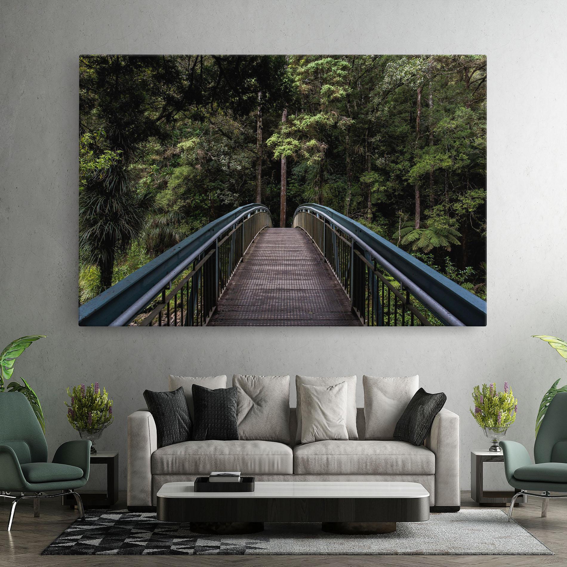 Tablou Canvas Nature Bridge mockup 7