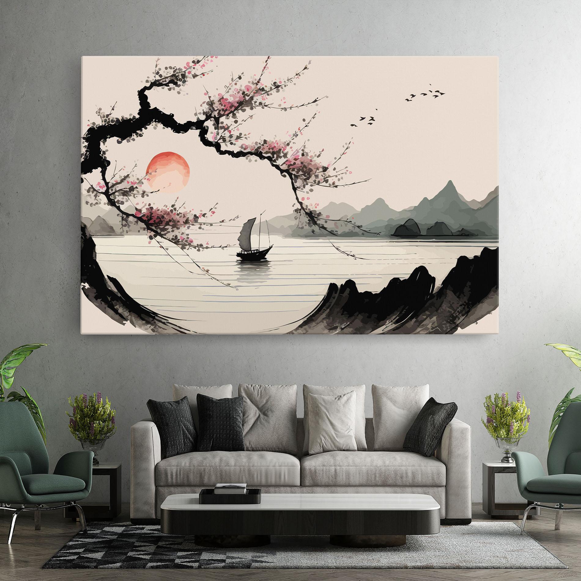 Tablou Canvas Relaxing Nature mockup 7