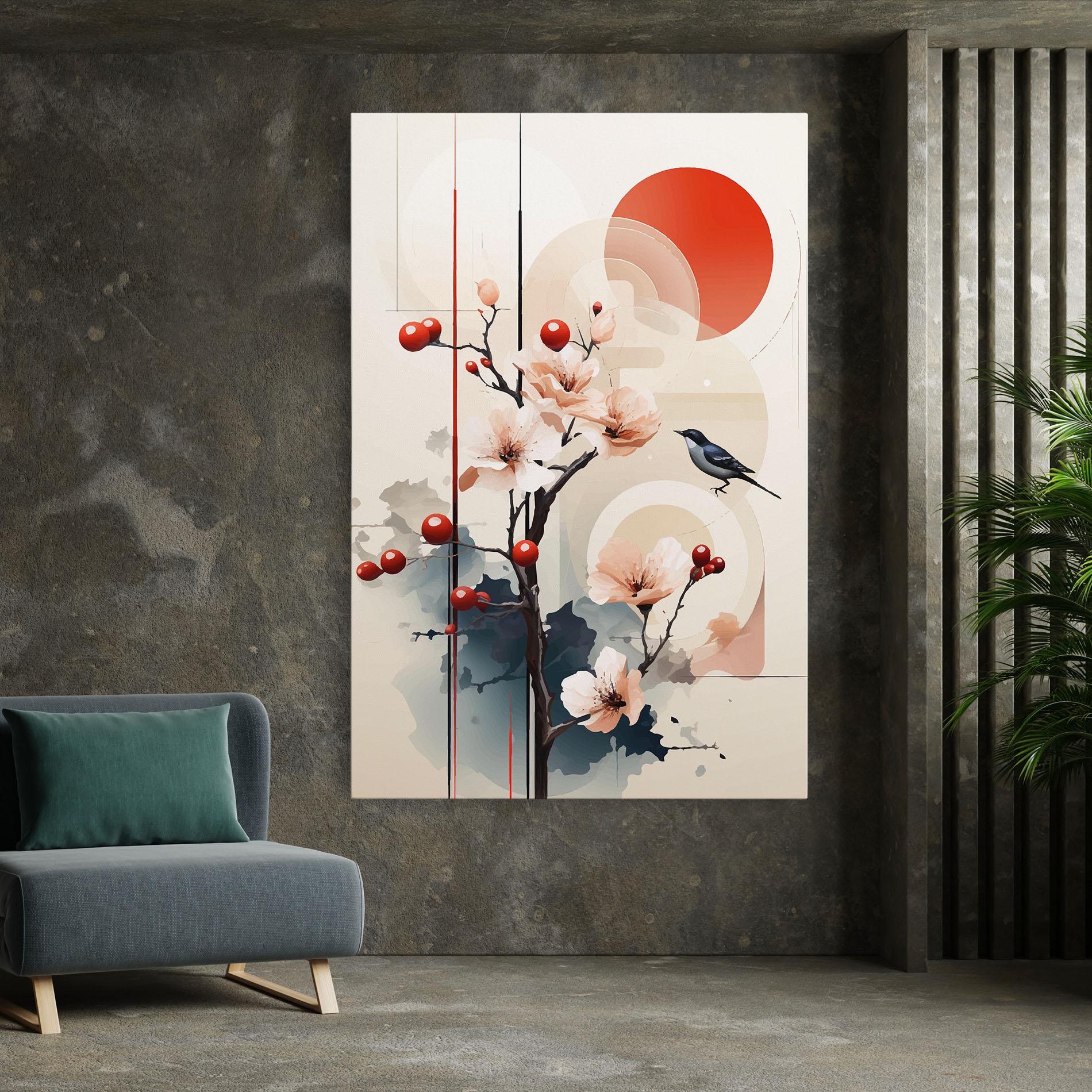 Tablou Canvas Cream Nature mockup 7