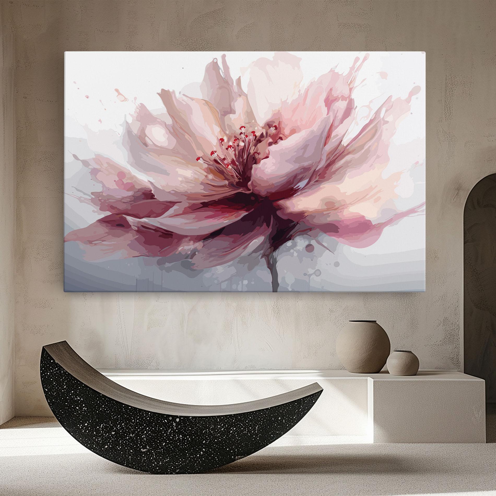 Tablou Canvas Meditation Flower mockup 8