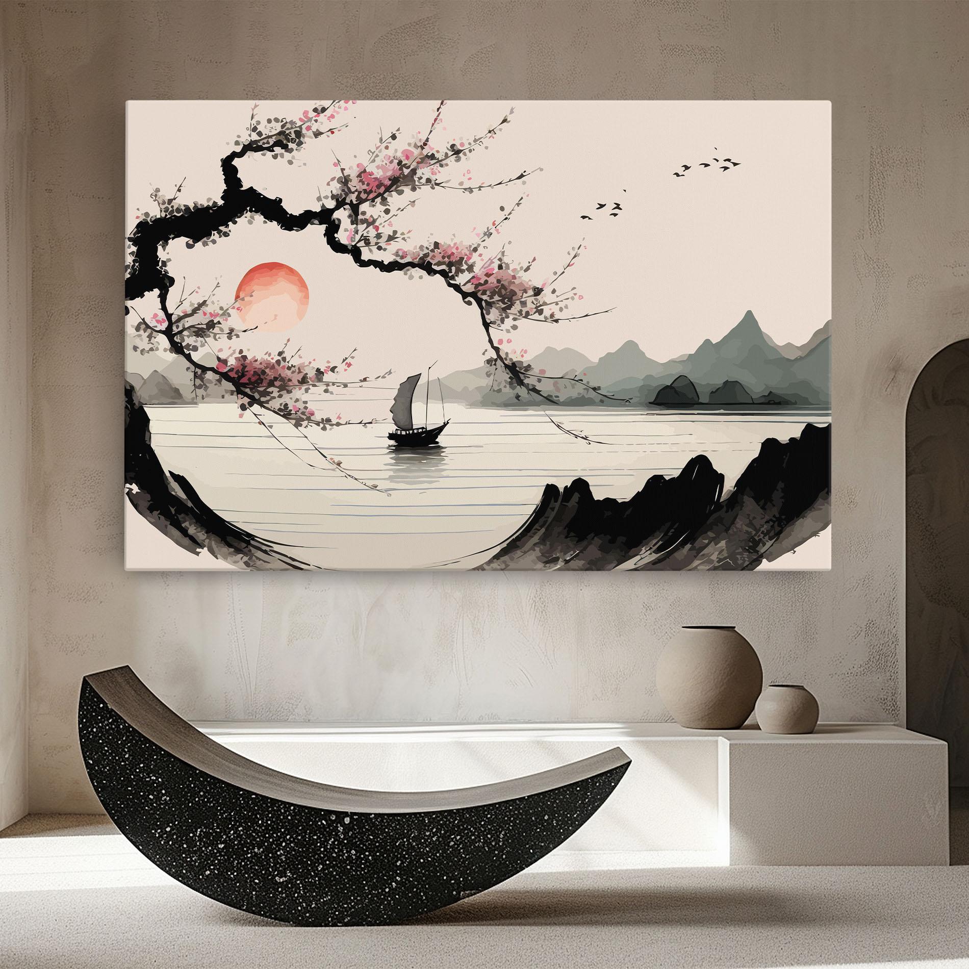 Tablou Canvas Relaxing Nature mockup 8