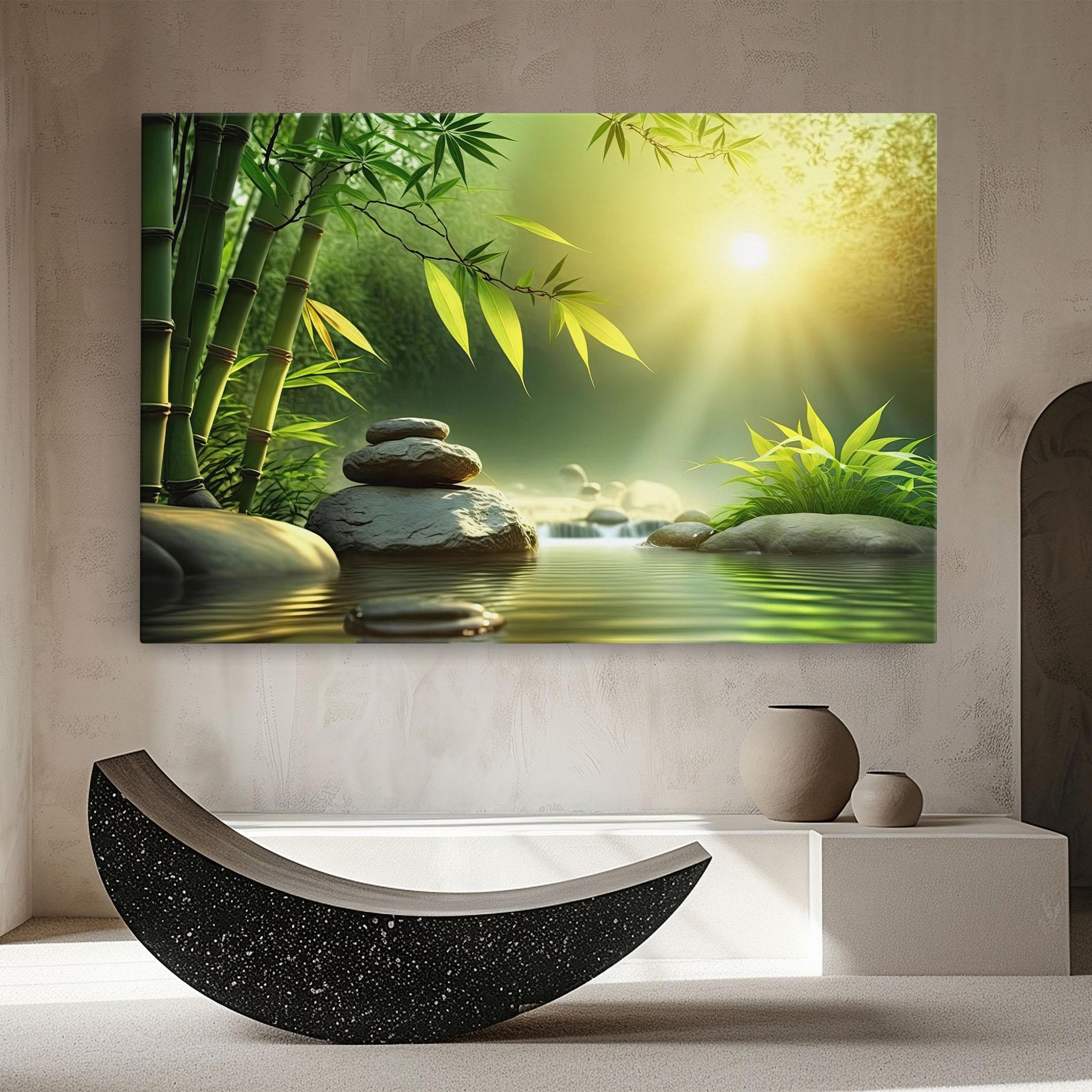 Tablou Canvas Relaxing Spa Nature mockup 8
