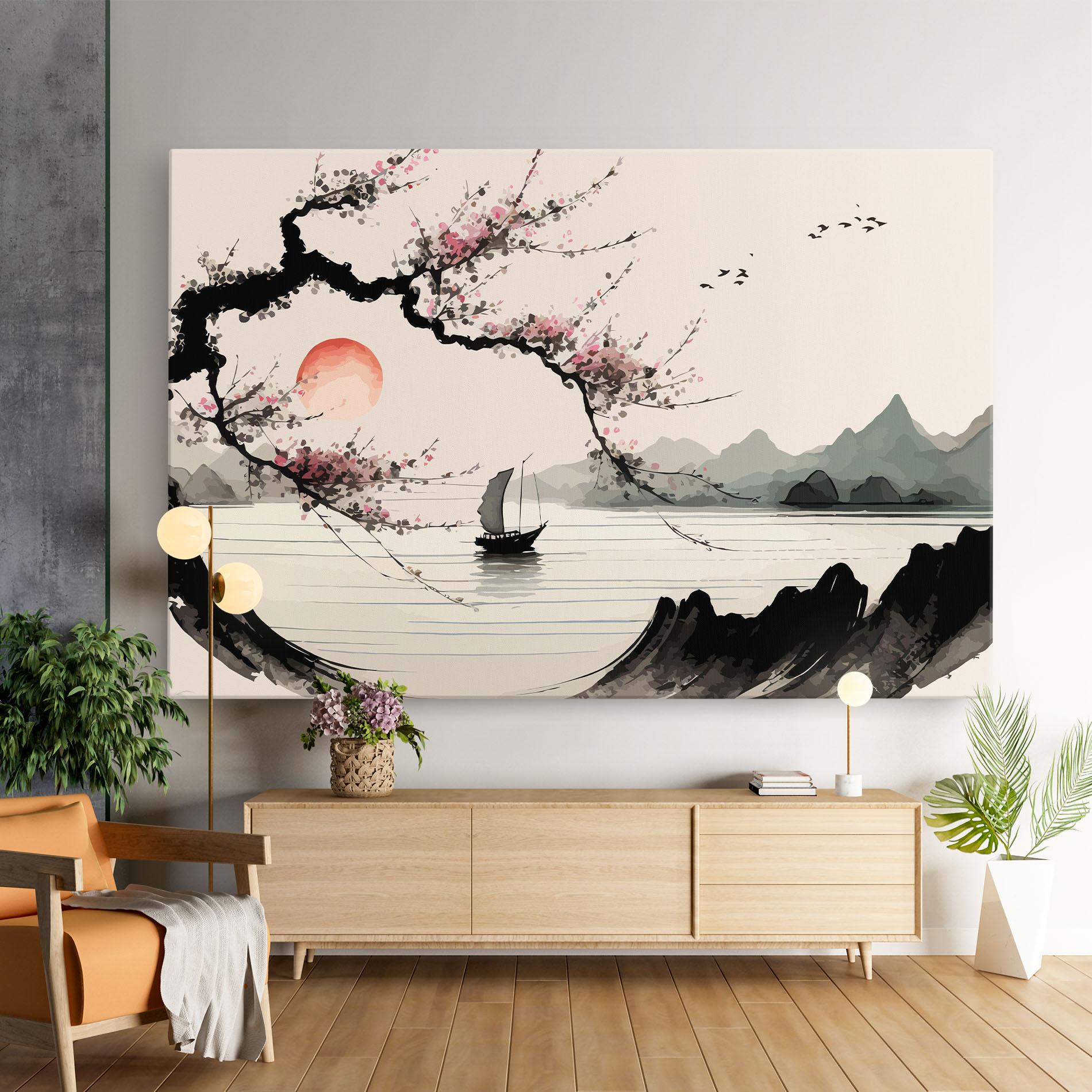 Tablou Canvas Relaxing Nature mockup 9