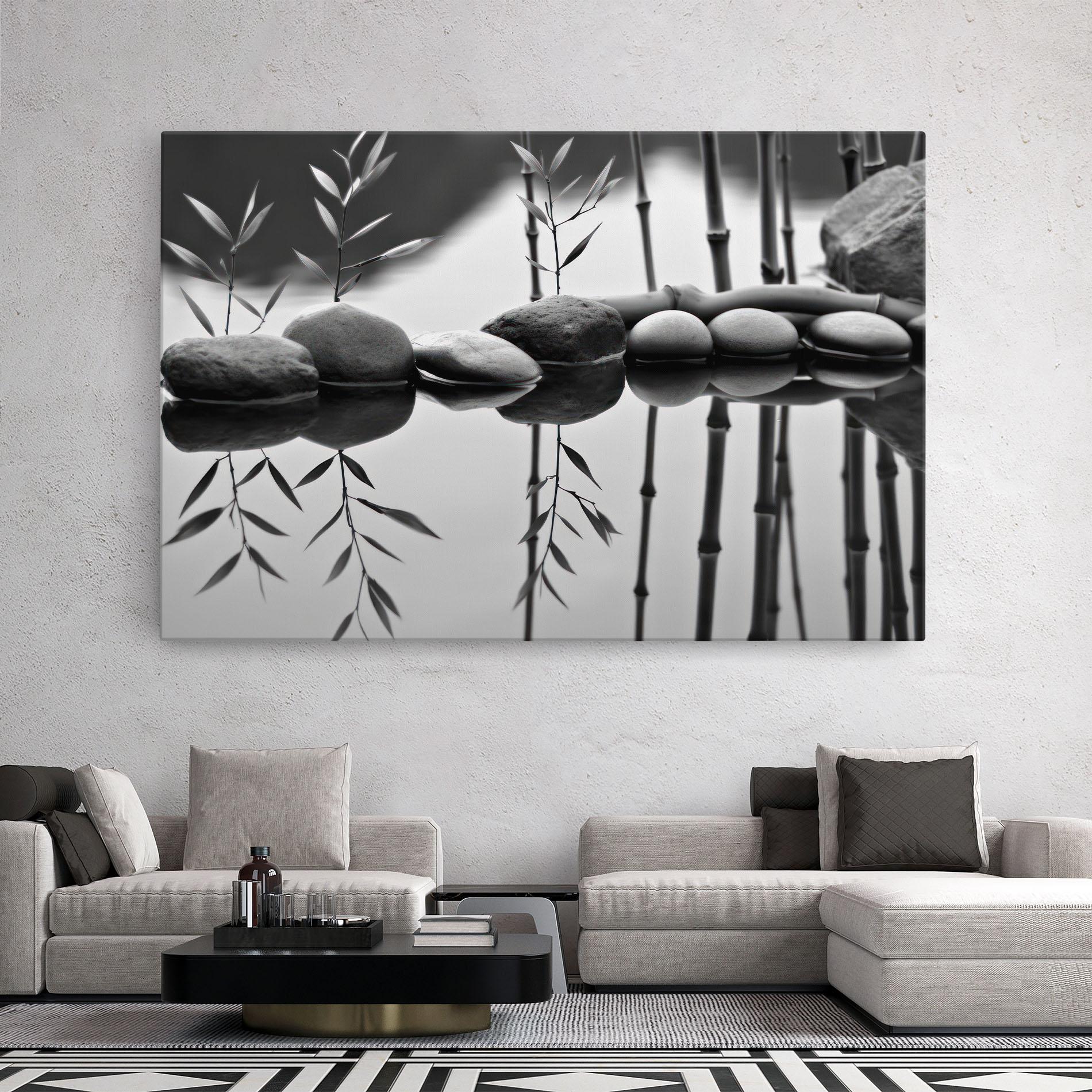 Tablou Canvas Bamboo Lake mockup 2