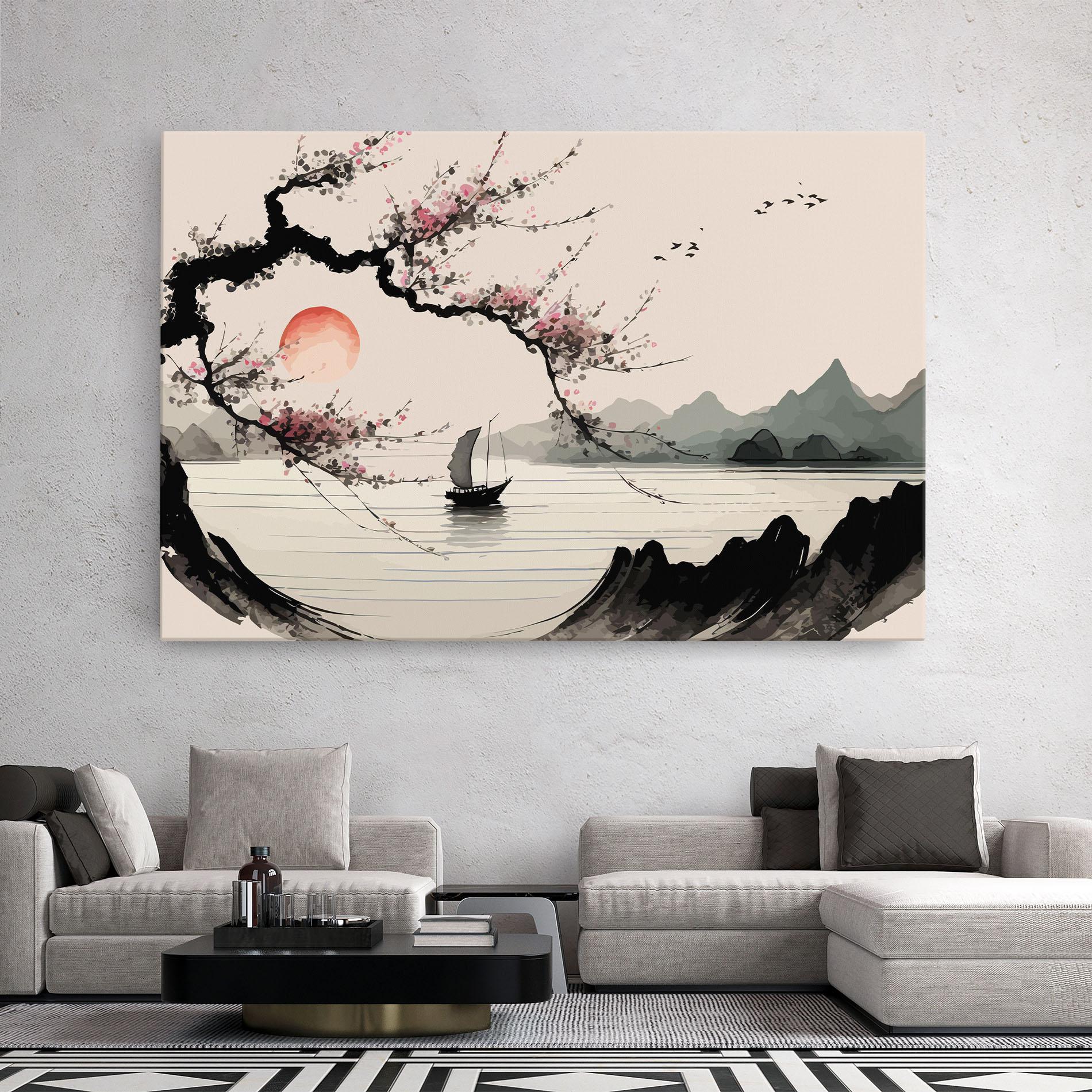 Tablou Canvas Relaxing Nature mockup 2