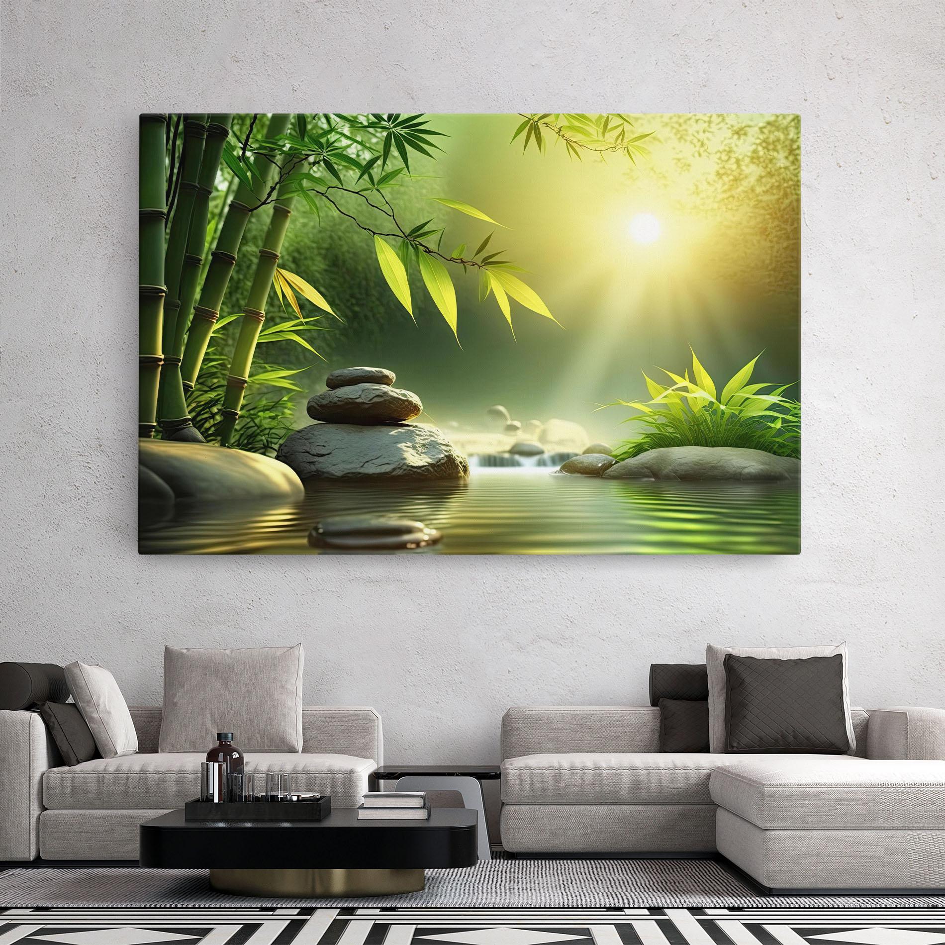 Tablou Canvas Relaxing Spa Nature mockup 2