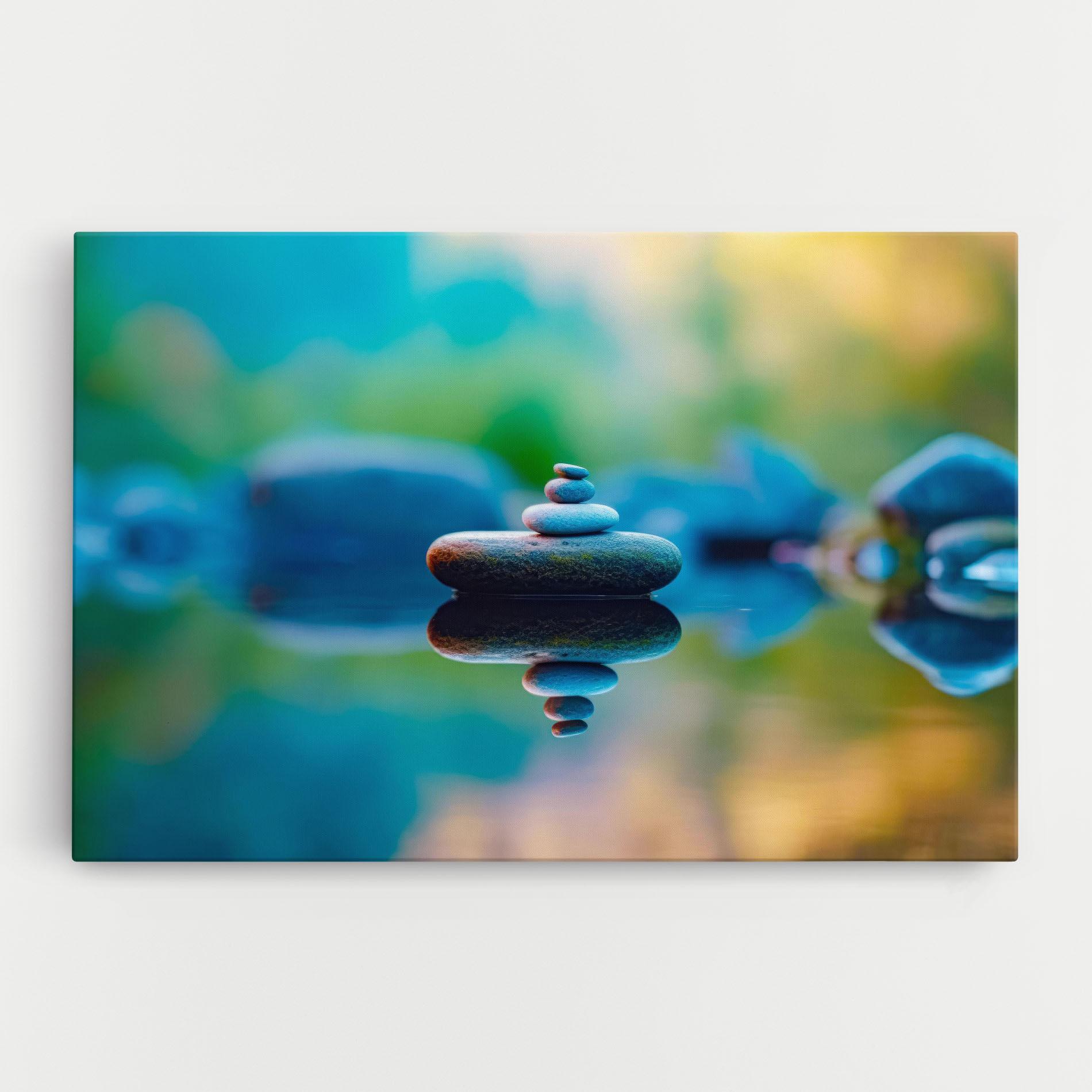 Tablou Canvas Pile Rocks mockup 0