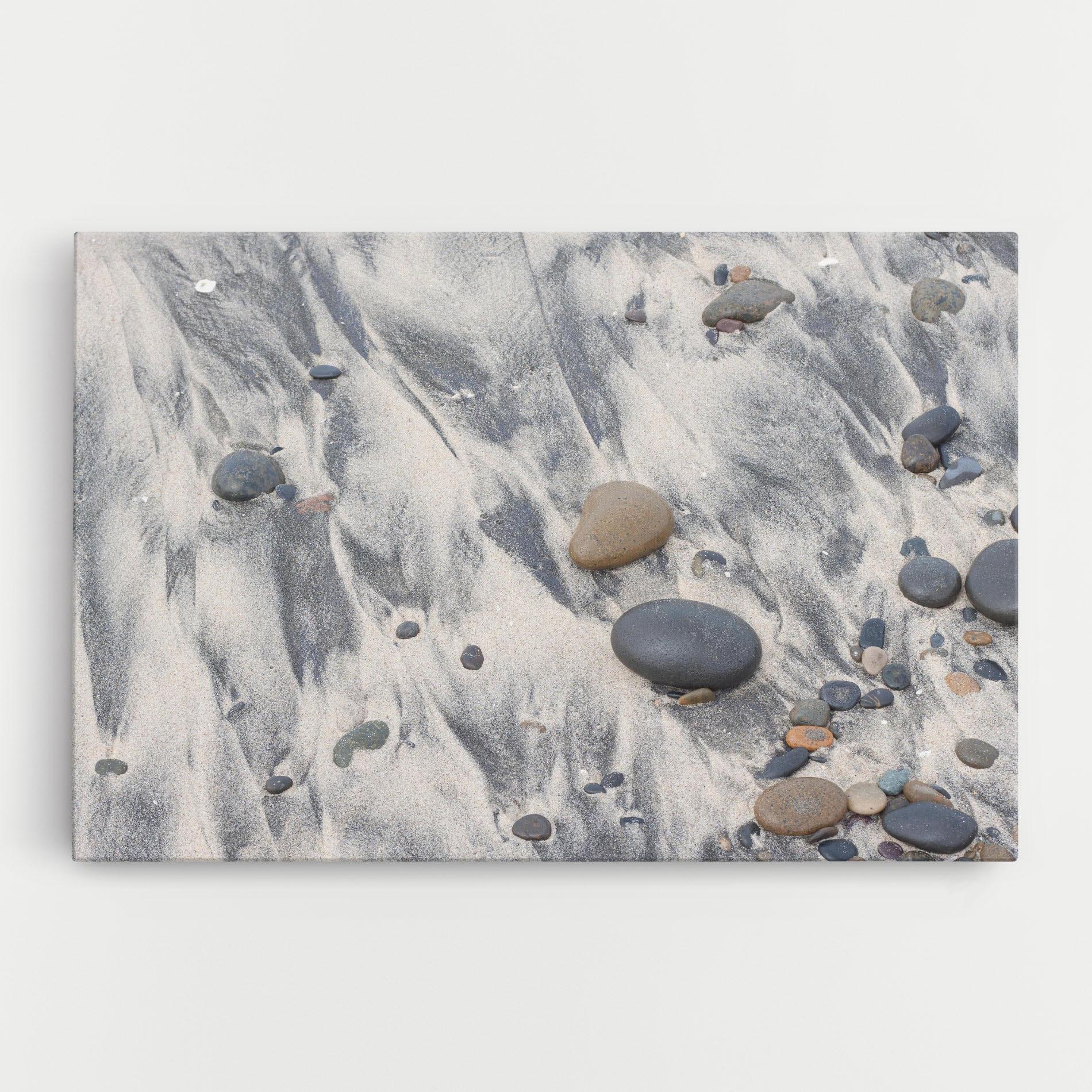 Tablou Canvas Sandy Beach Stones mockup 0