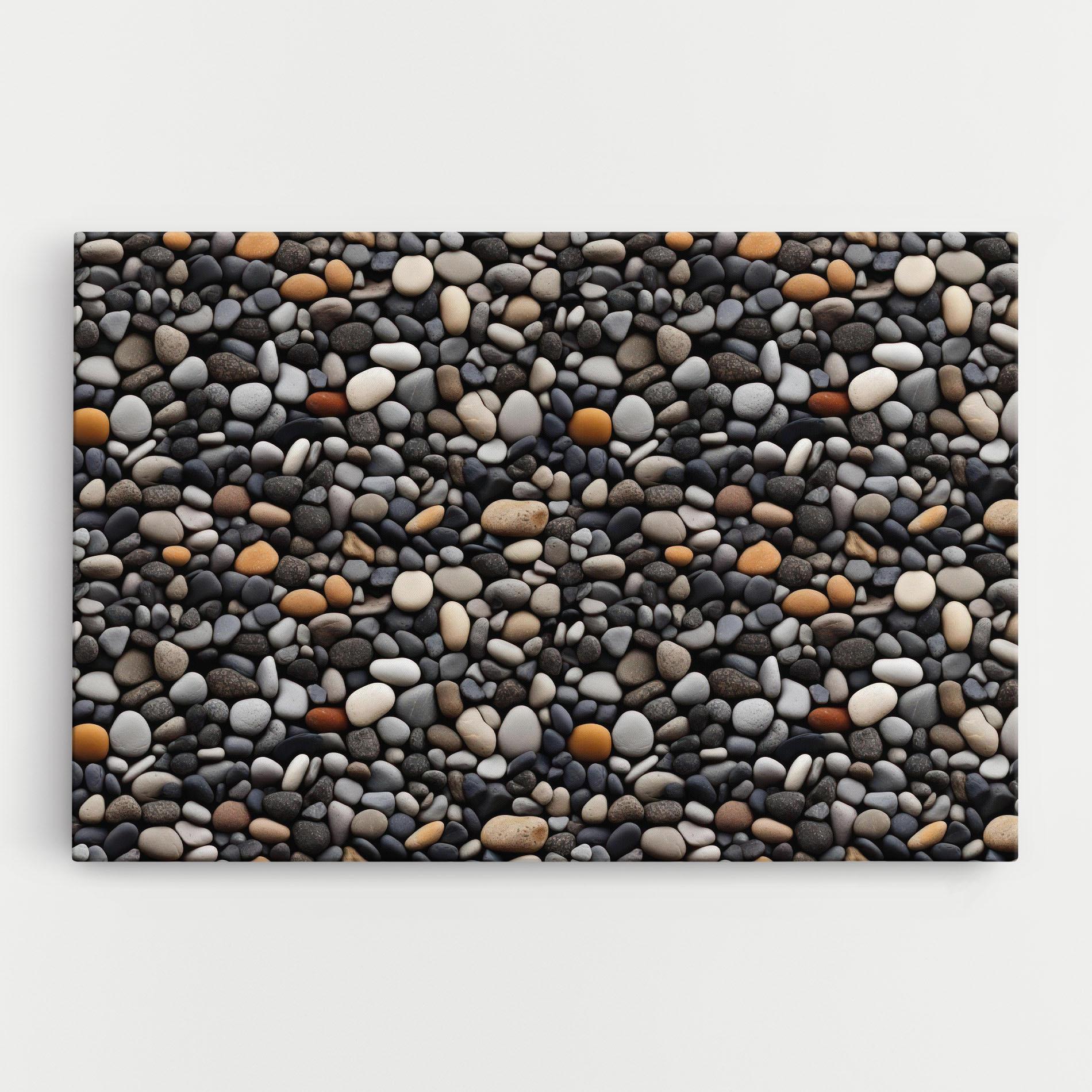Tablou Canvas Sea Rocks Color mockup 0