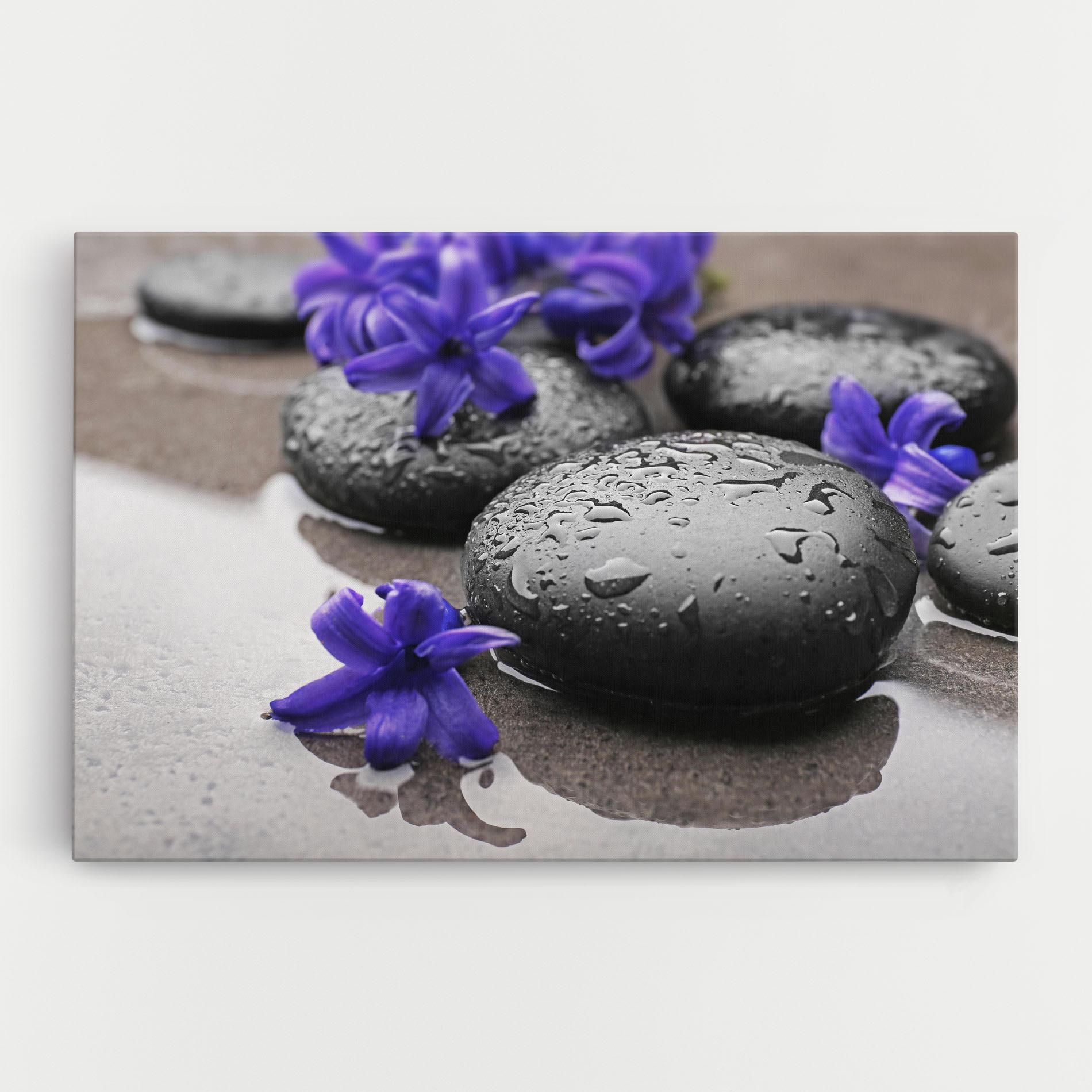 Tablou Canvas Spa Purple Rock mockup 0