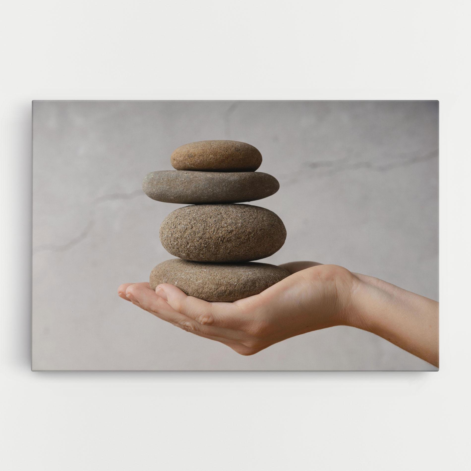 Tablou Canvas Stones Meditation mockup 0