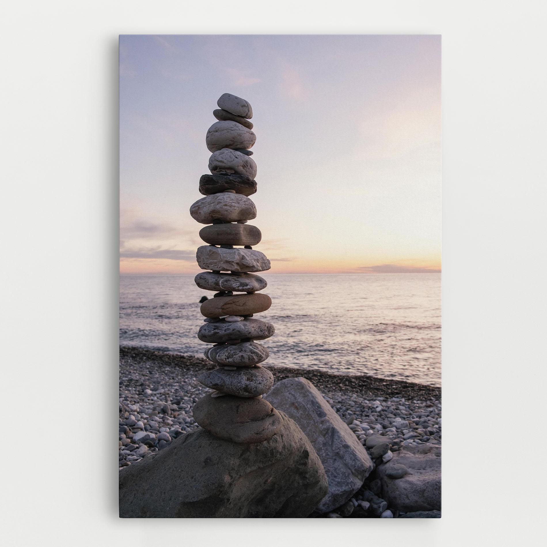 Tablou Canvas Pebbles Seaside mockup 0