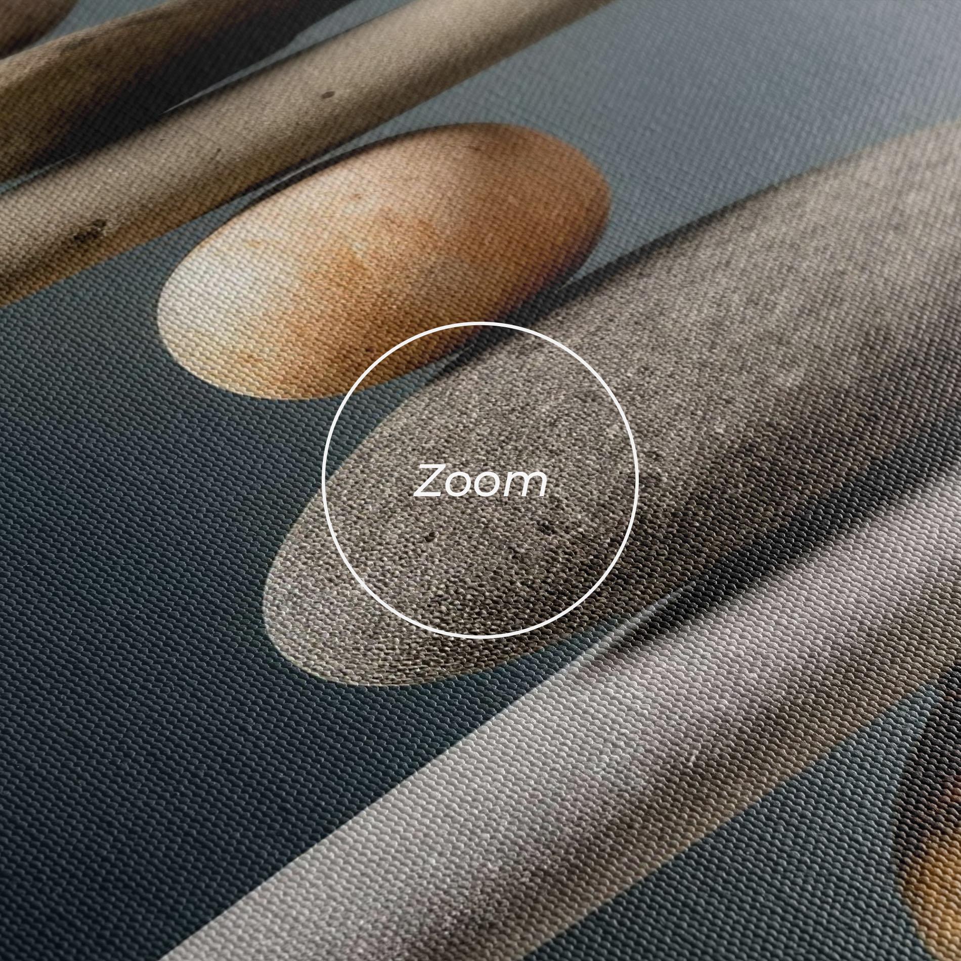 Tablou Canvas Balance Pebbles Pyramid mockup 3