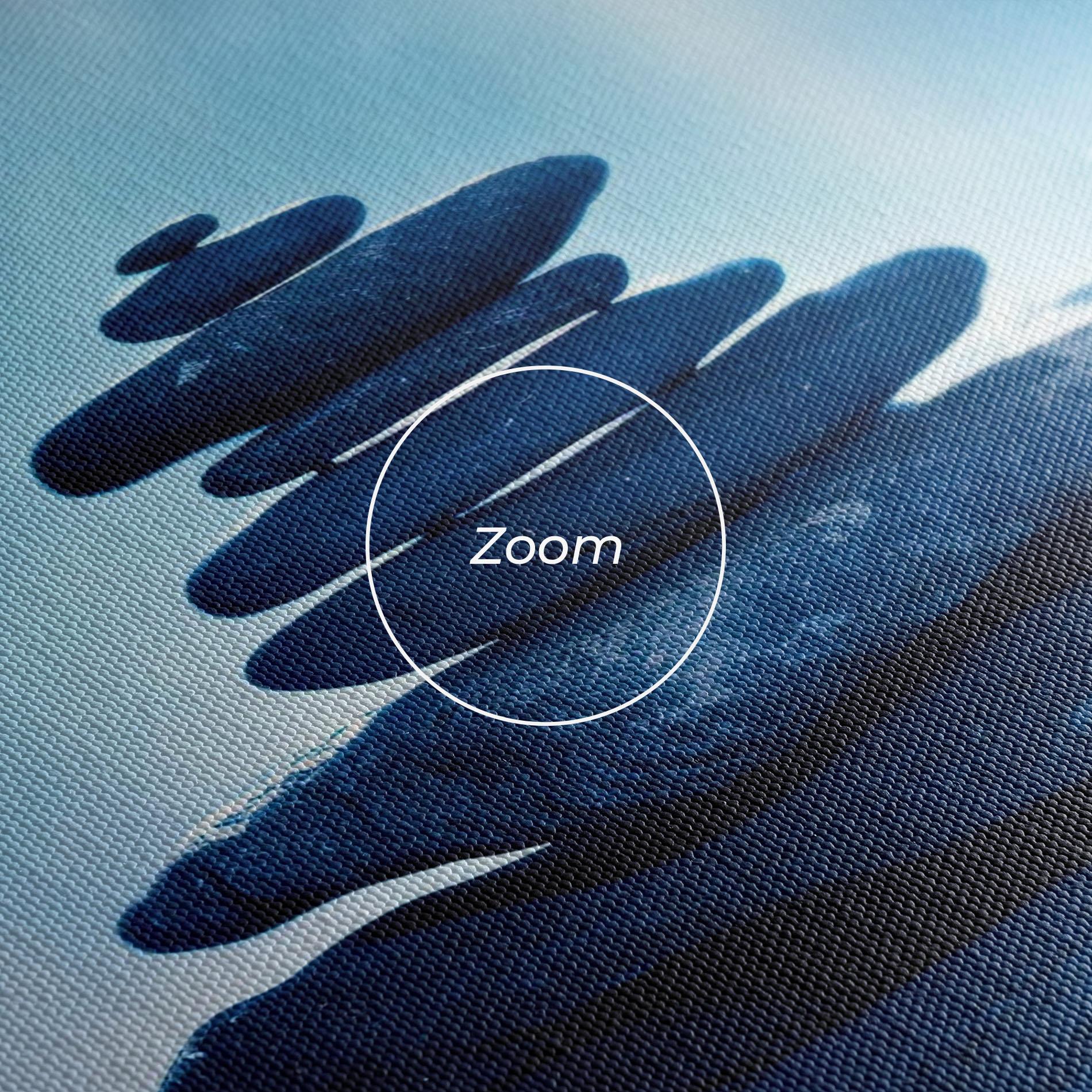 Tablou Canvas Blue Light Stone mockup 3