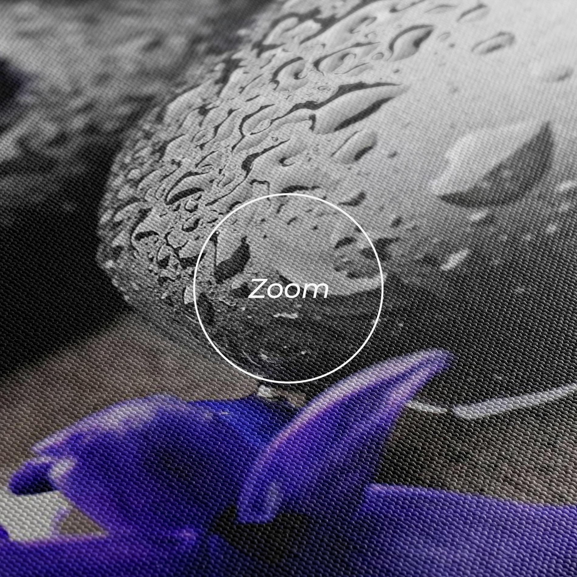 Tablou Canvas Spa Purple Rock mockup 3