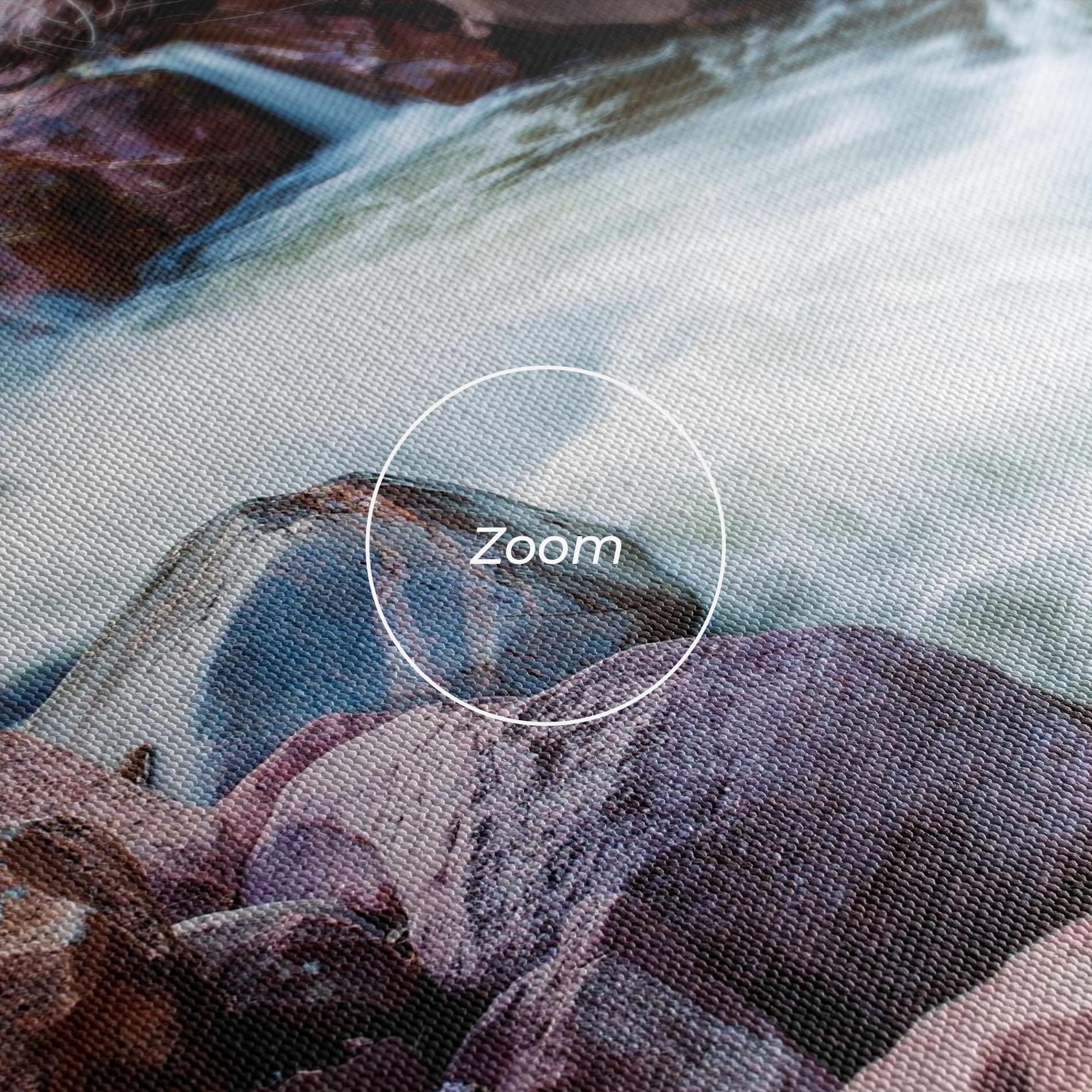 Tablou Canvas Spring Water Rocks mockup 3