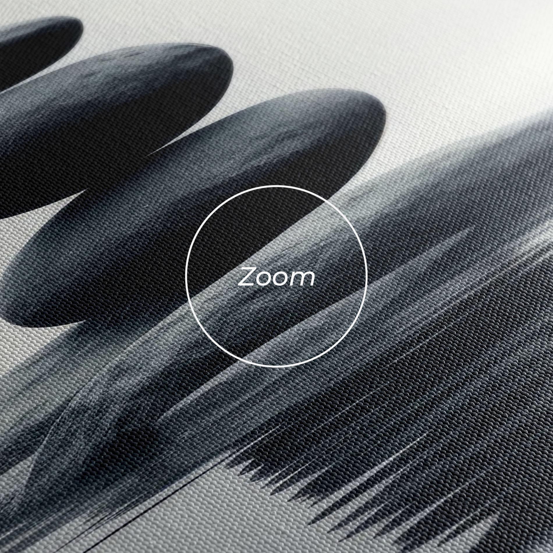 Tablou Canvas Stones Foggy View mockup 3