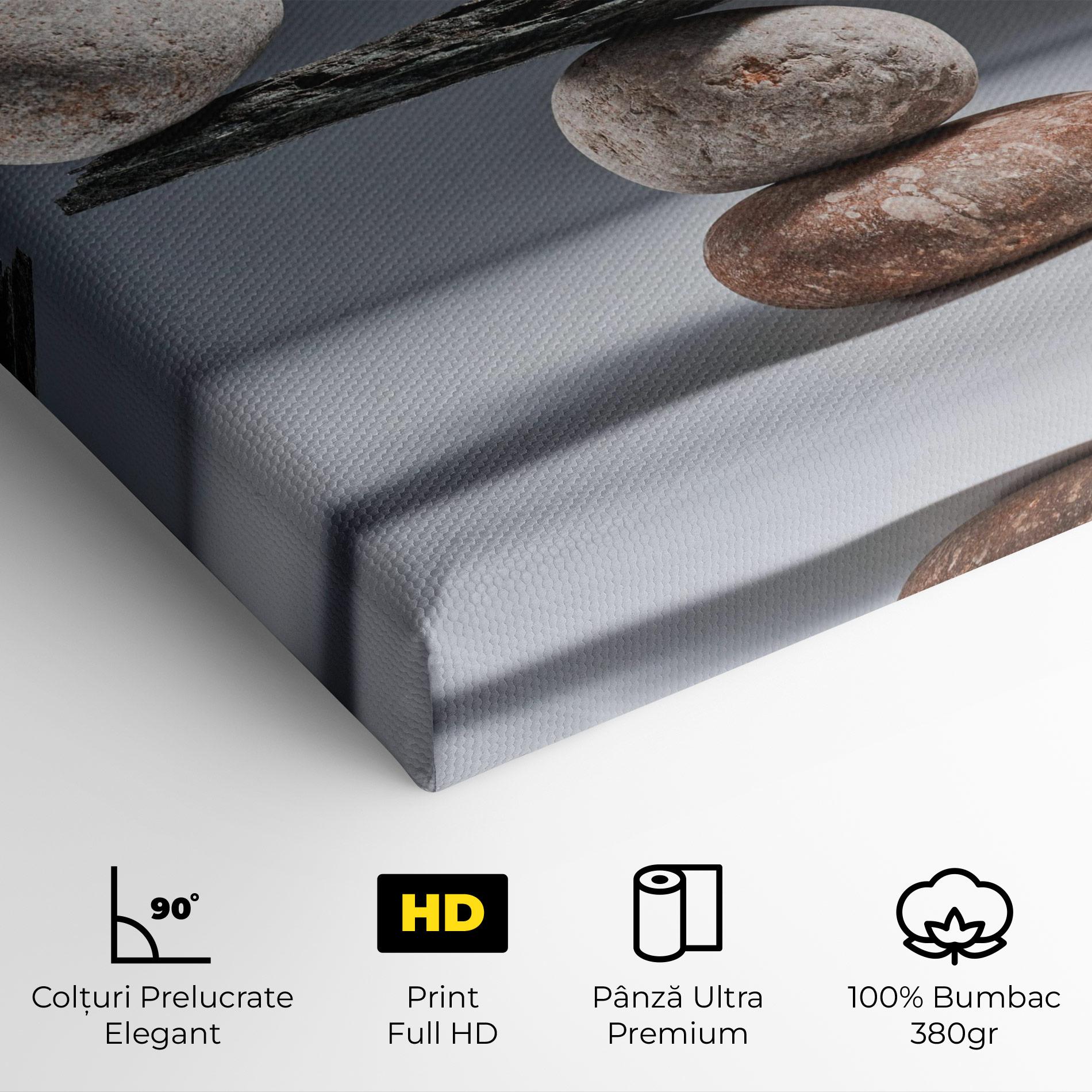 Tablou Canvas Balancing Pebbles mockup 4