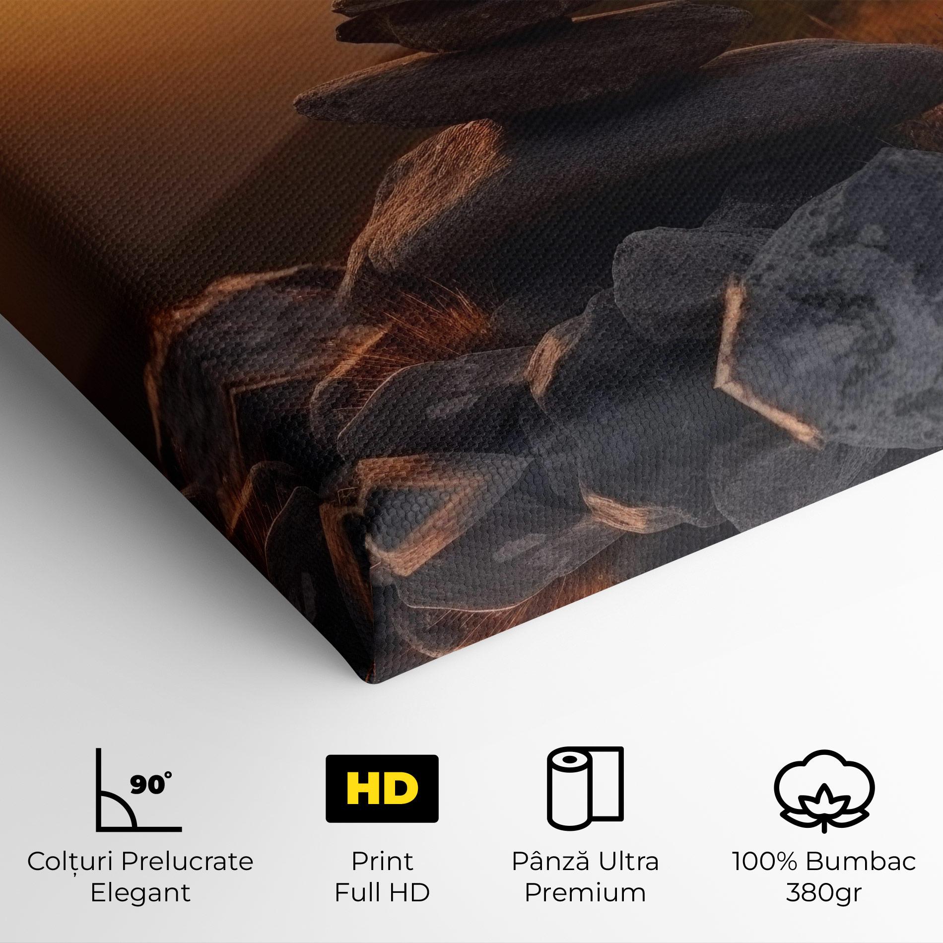 Tablou Canvas Nature Sunset Stones mockup 4