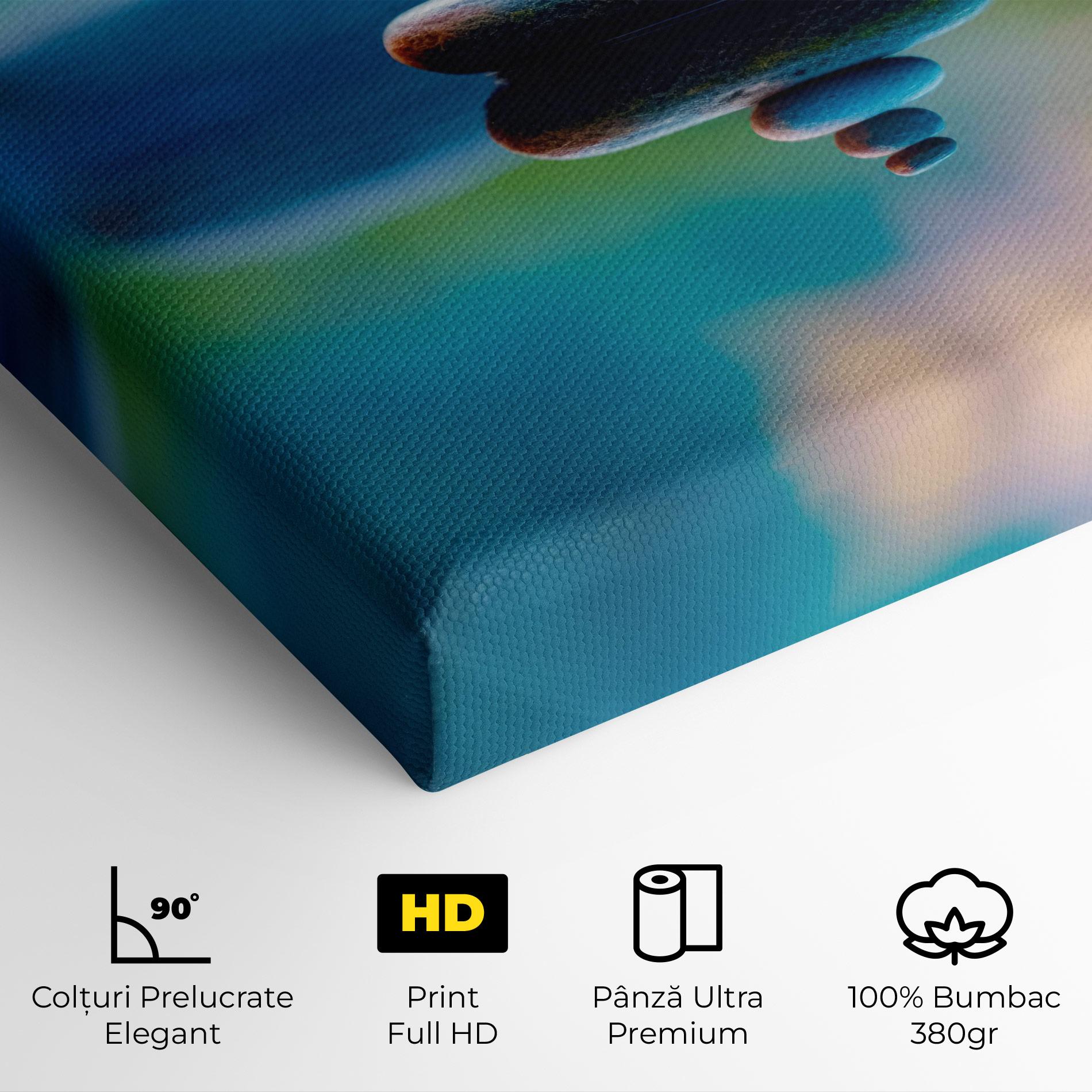 Tablou Canvas Pile Rocks mockup 4