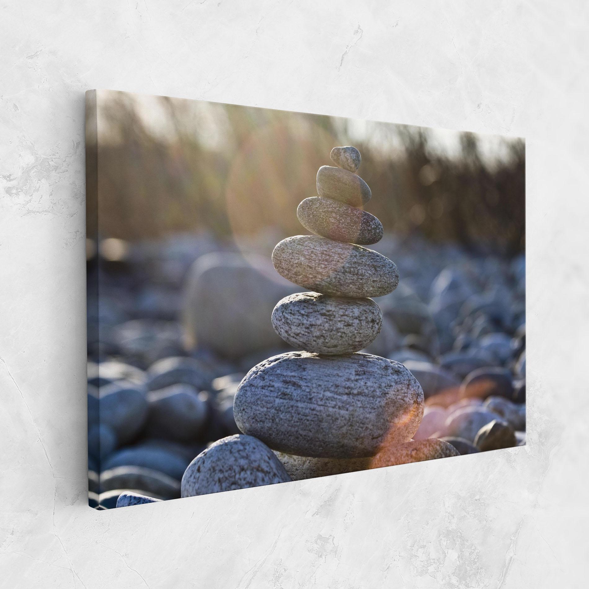 Tablou Canvas Closeup Shot Rocks mockup 1