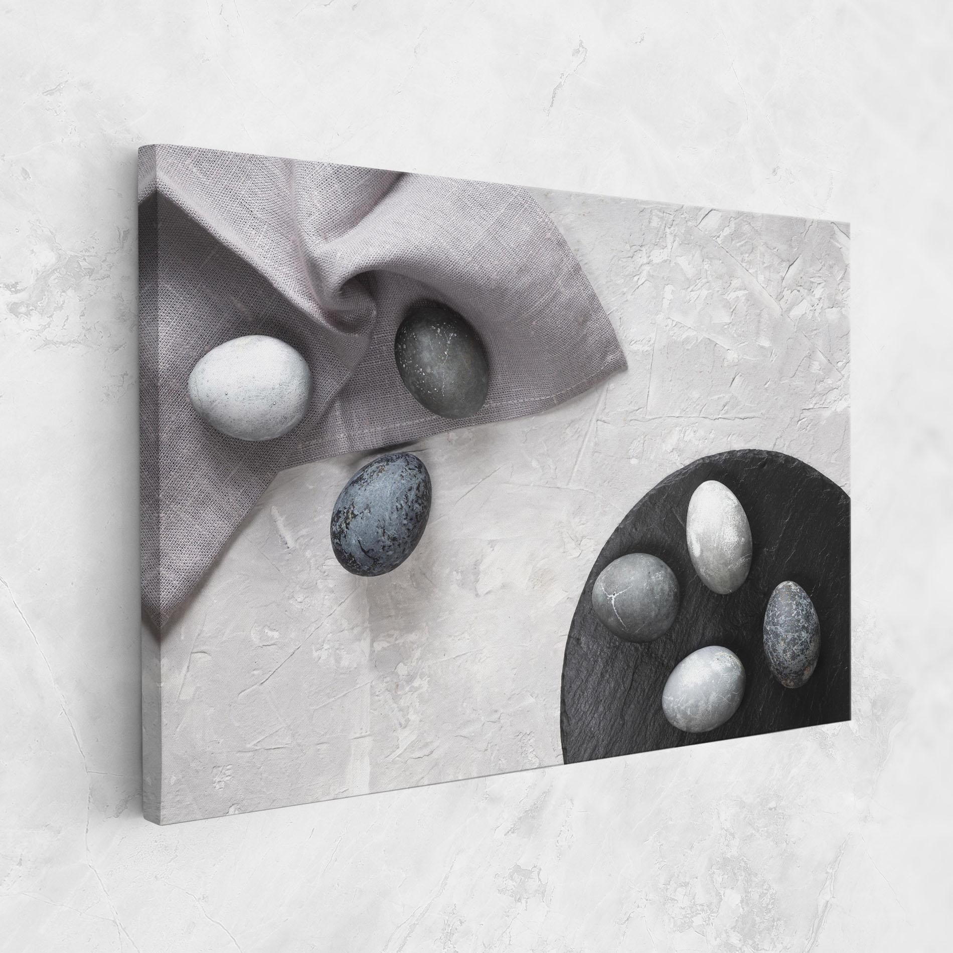 Tablou Canvas Eggs Stone mockup 1