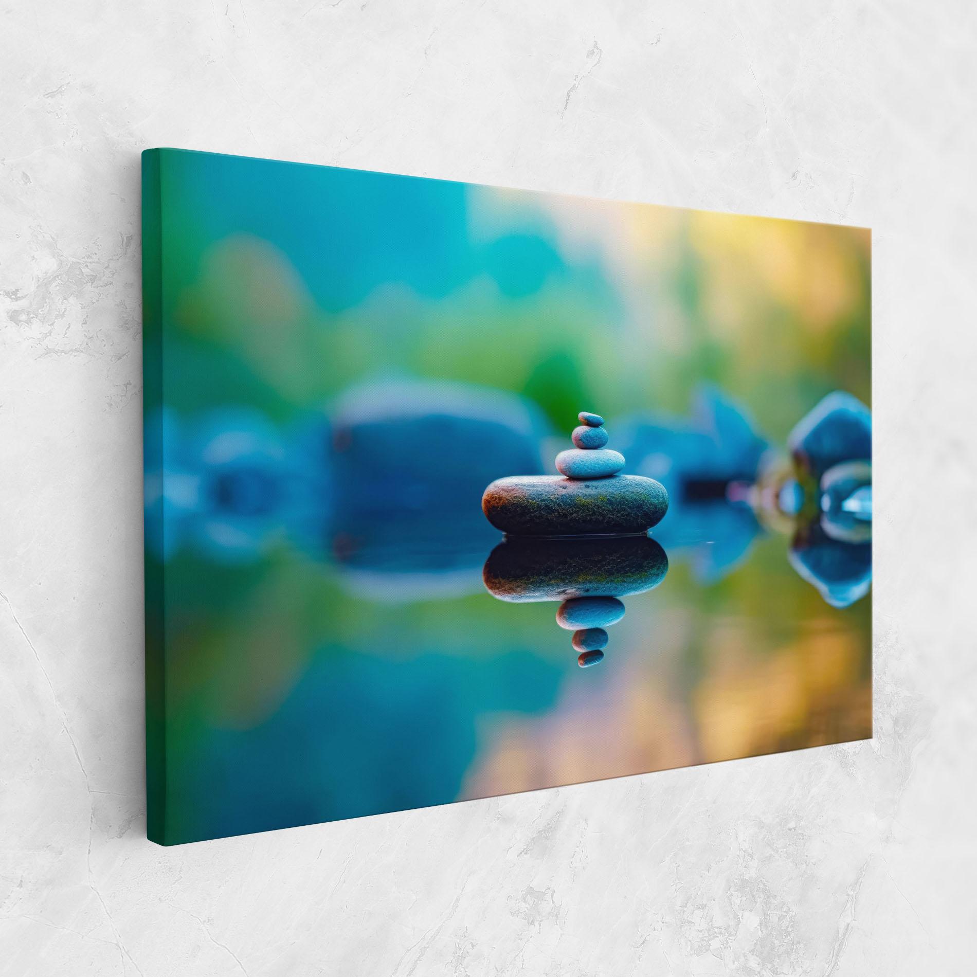 Tablou Canvas Pile Rocks mockup 1