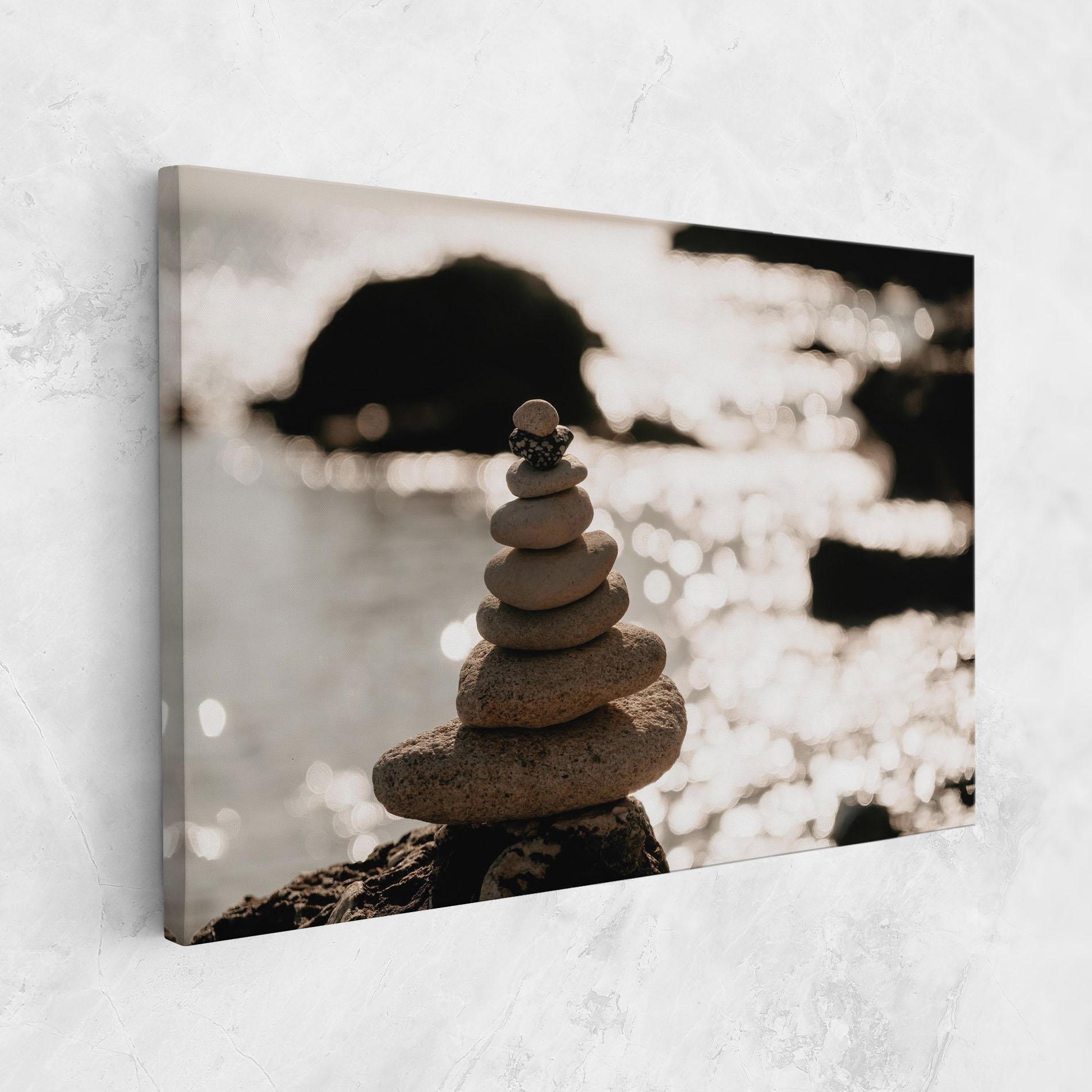 Tablou Canvas Pyramid Stones mockup 1