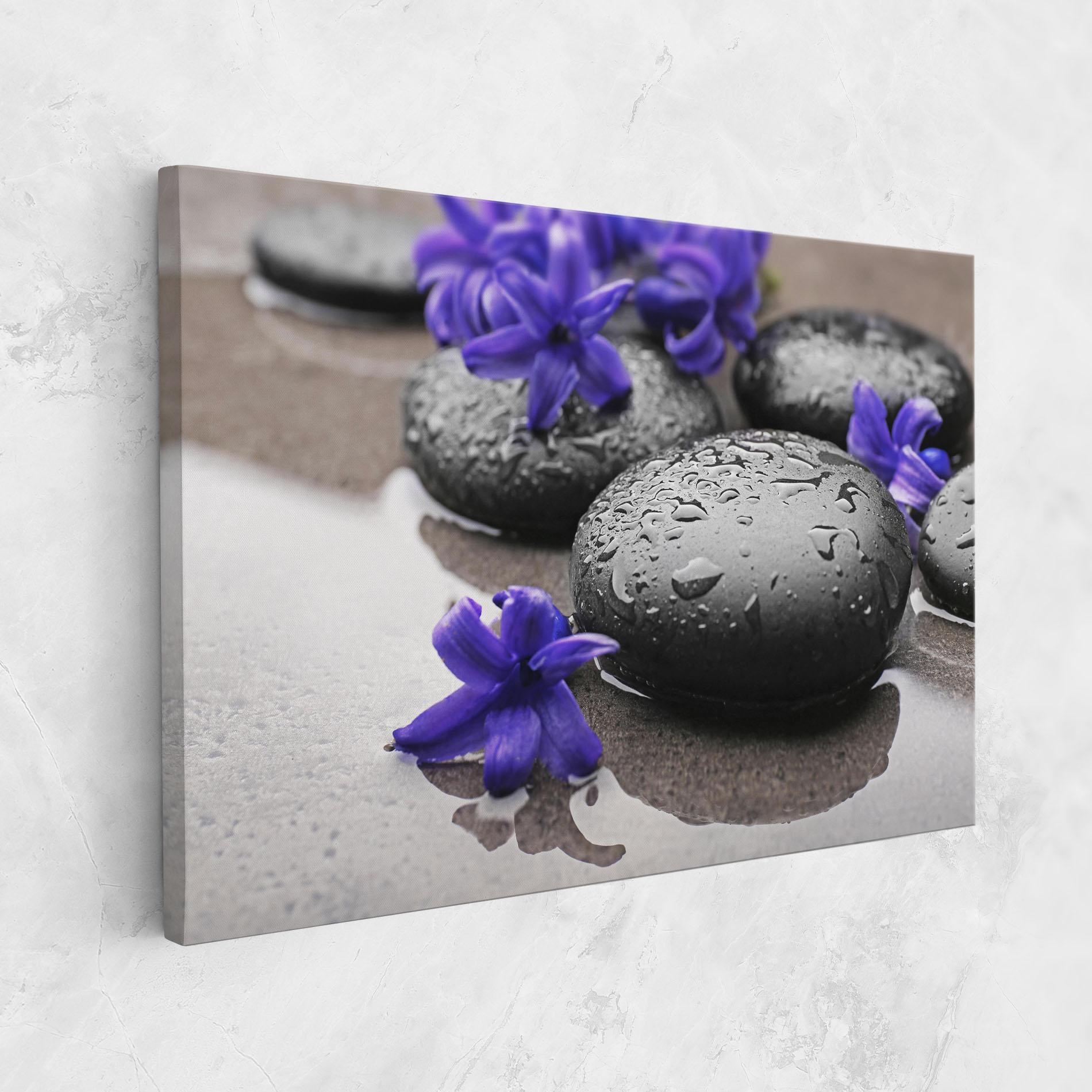 Tablou Canvas Spa Purple Rock mockup 1