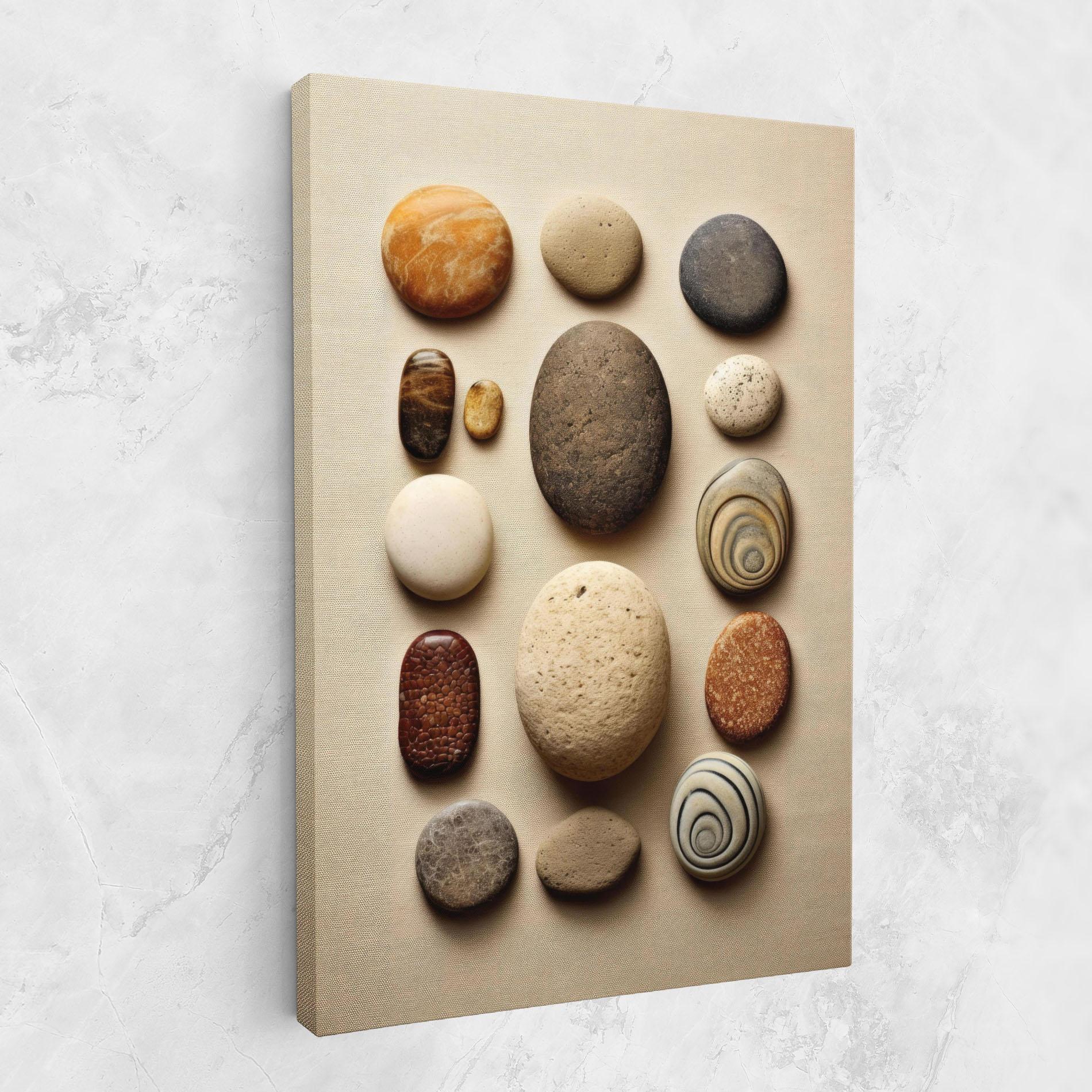 Tablou Canvas Massage Stones Sand mockup 1